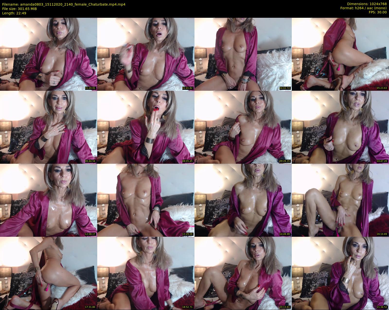 amanda0803 — 23 minute Chaturbate female cam show recording, 720p, Nov 15, 2020