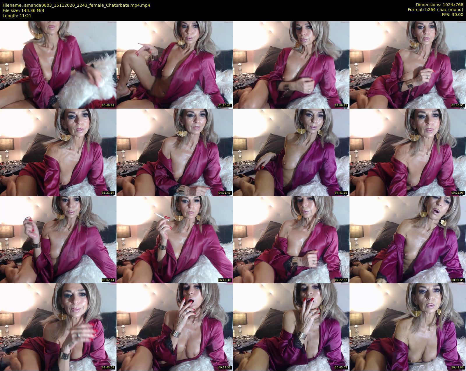 amanda0803 — 12 minute Chaturbate female cam show recording, 720p, Nov 15, 2020