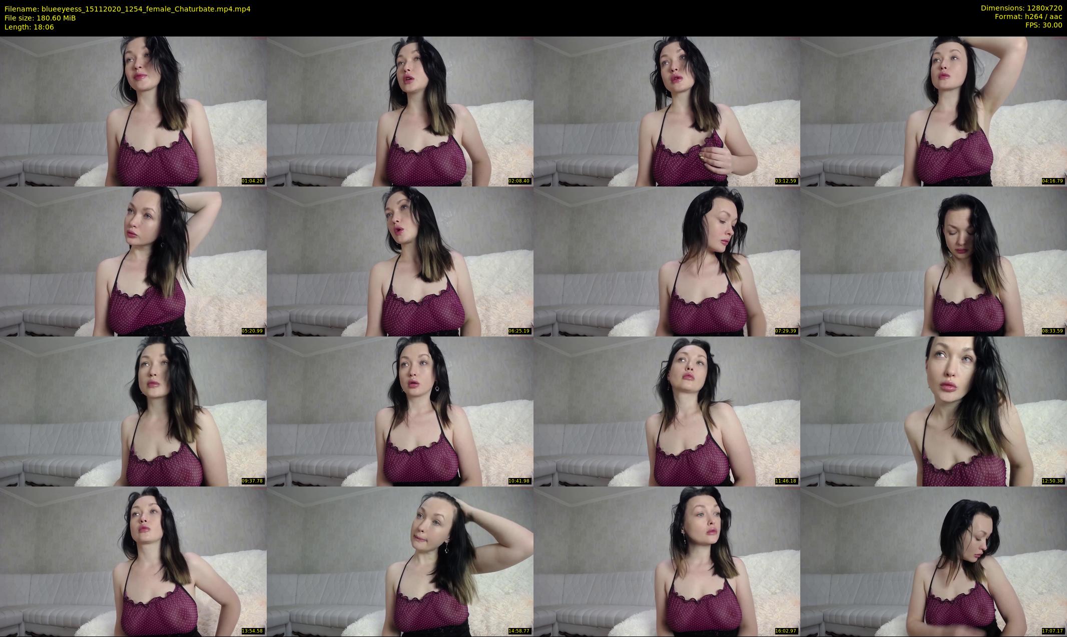 blueeyeess — 19 minute Chaturbate female cam show recording, 720p, Nov 15, 2020