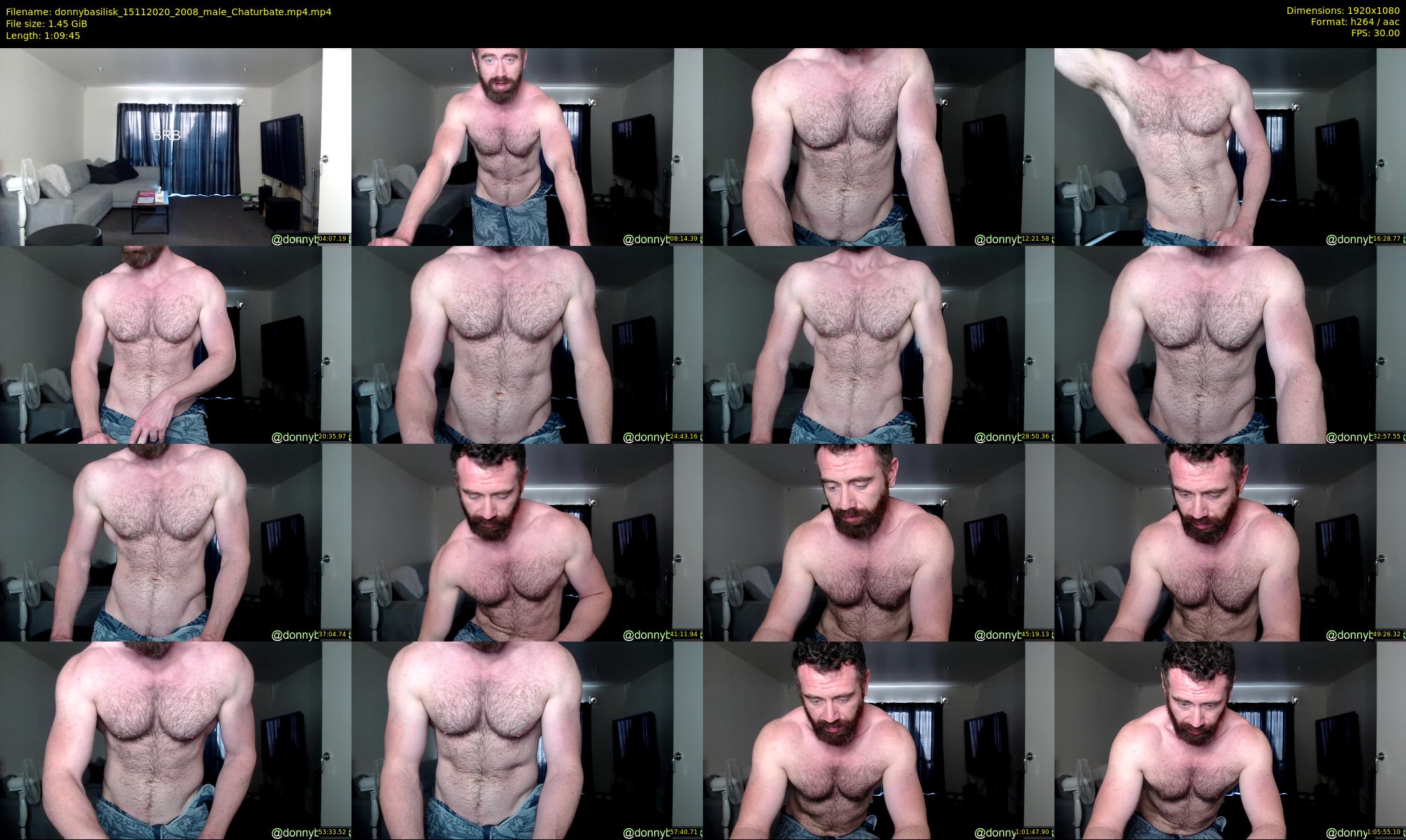 donnybasilisk — 70 minute Chaturbate male cam show recording, 1080p, Nov 15, 2020