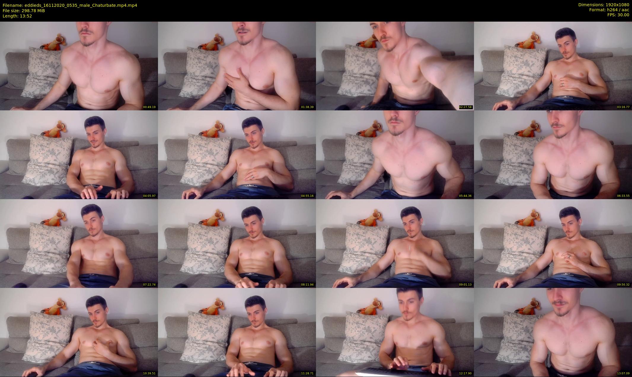 eddieds — 14 minute Chaturbate male cam show recording, 1080p, Nov 16, 2020