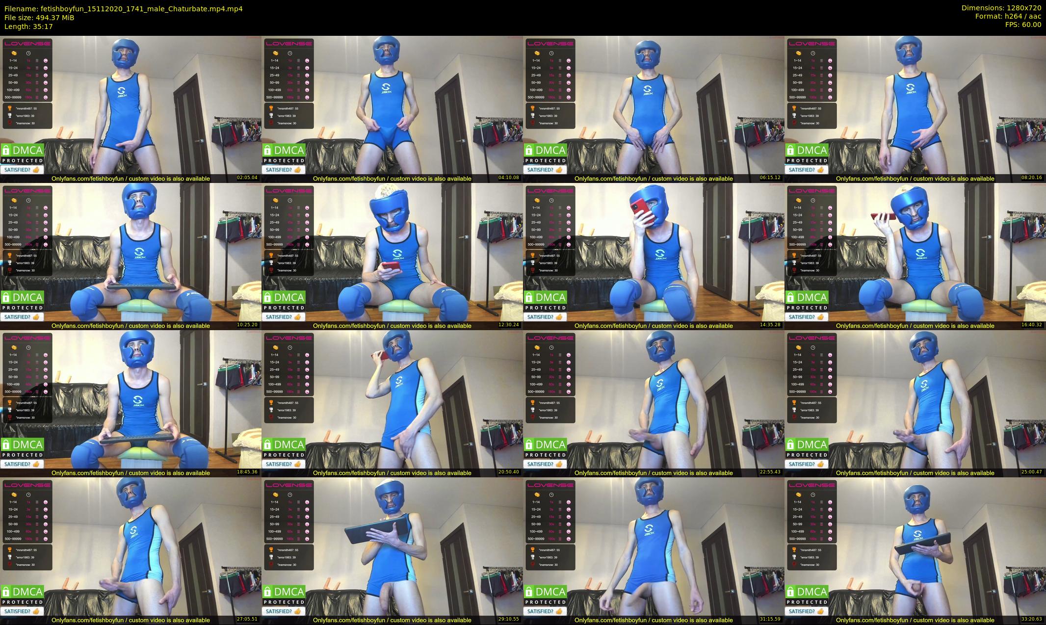 fetishboyfun — 36 minute Chaturbate male cam show recording, 720p, Nov 15, 2020