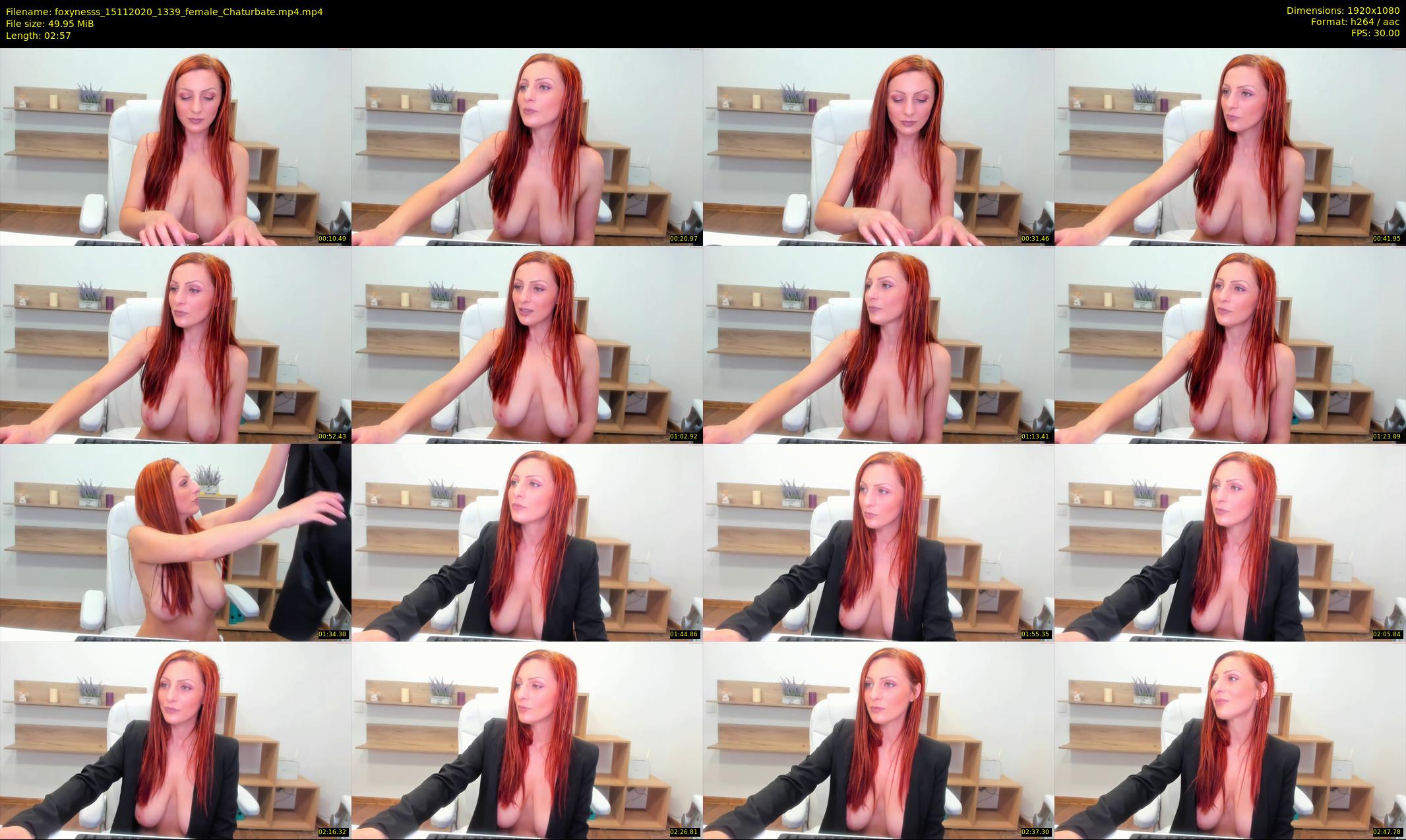 foxynesss — 3 minute Chaturbate female cam show recording, 1080p, Nov 15, 2020