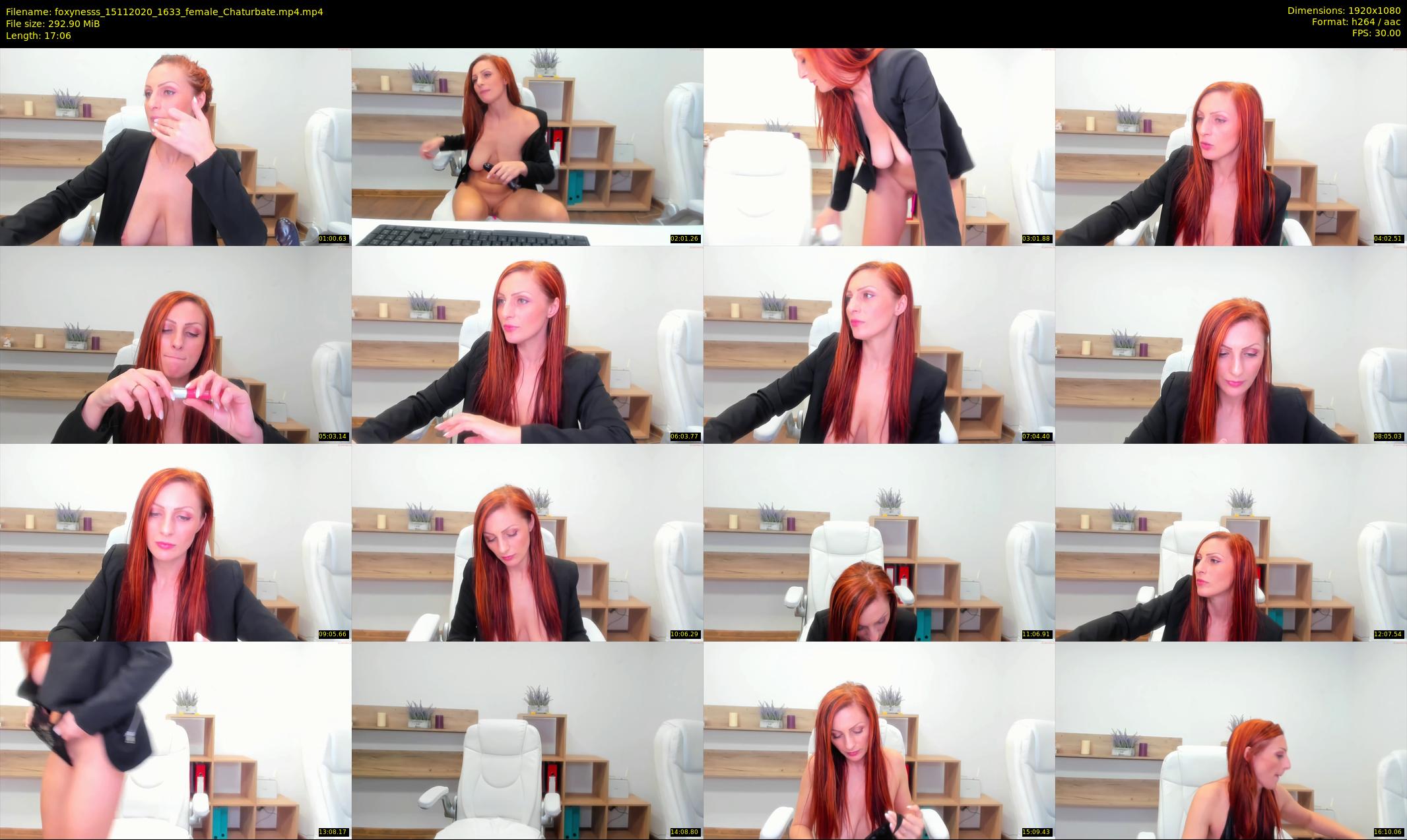 foxynesss — 18 minute Chaturbate female cam show recording, 1080p, Nov 15, 2020