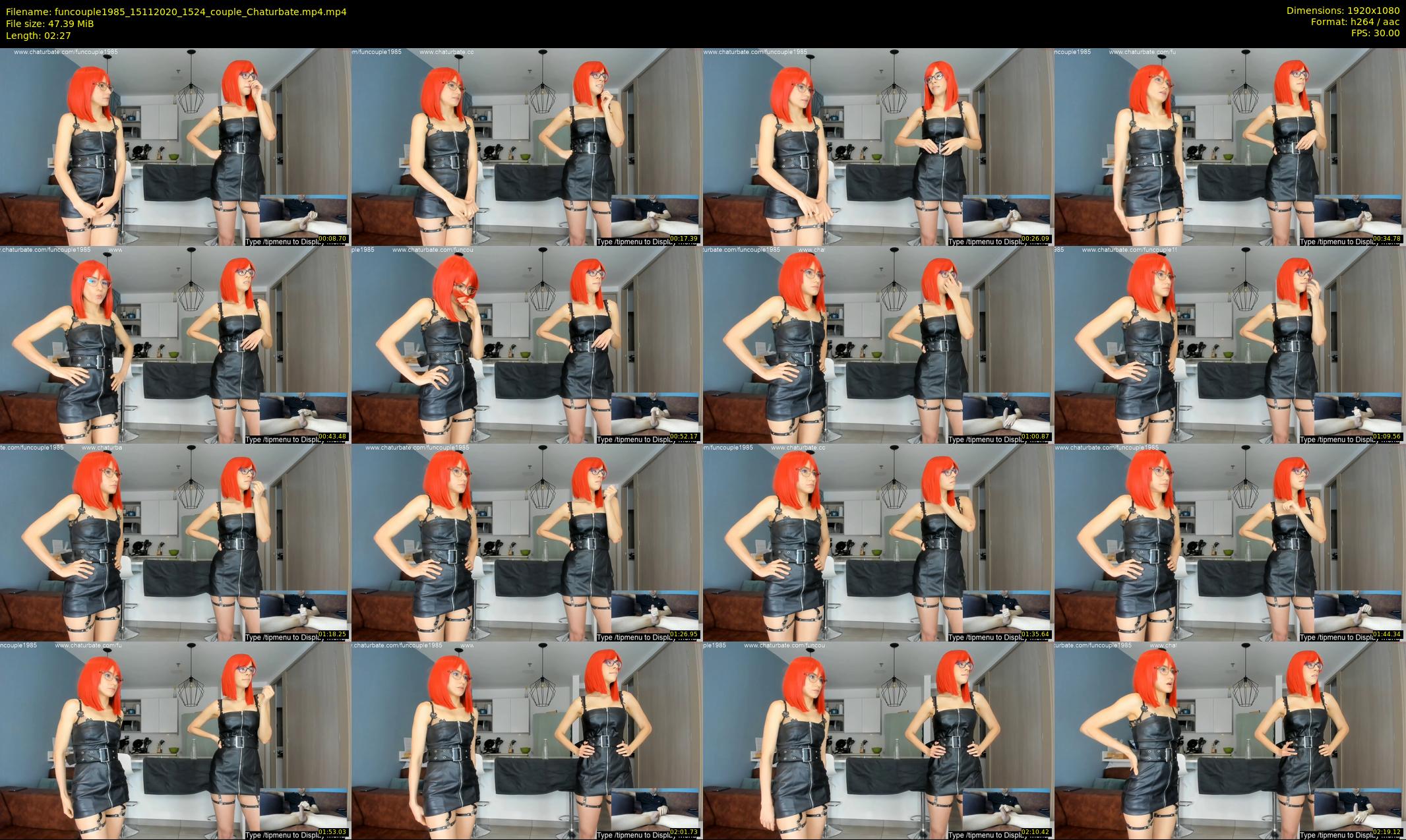 funcouple1985 — 3 minute Chaturbate couple cam show recording, 1080p, Nov 15, 2020