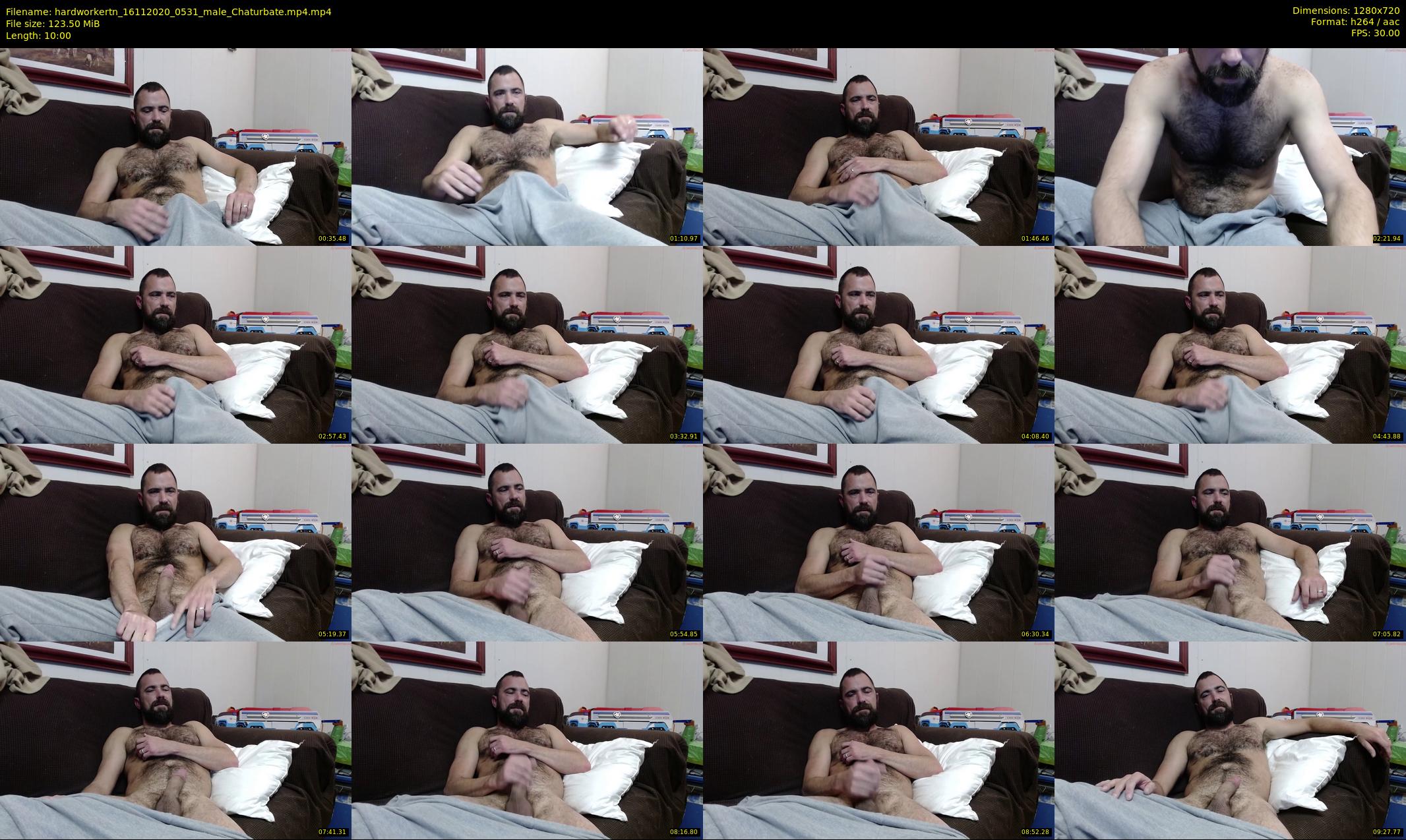 hardworkertn — 10 minute Chaturbate male cam show recording, 720p, Nov 16, 2020