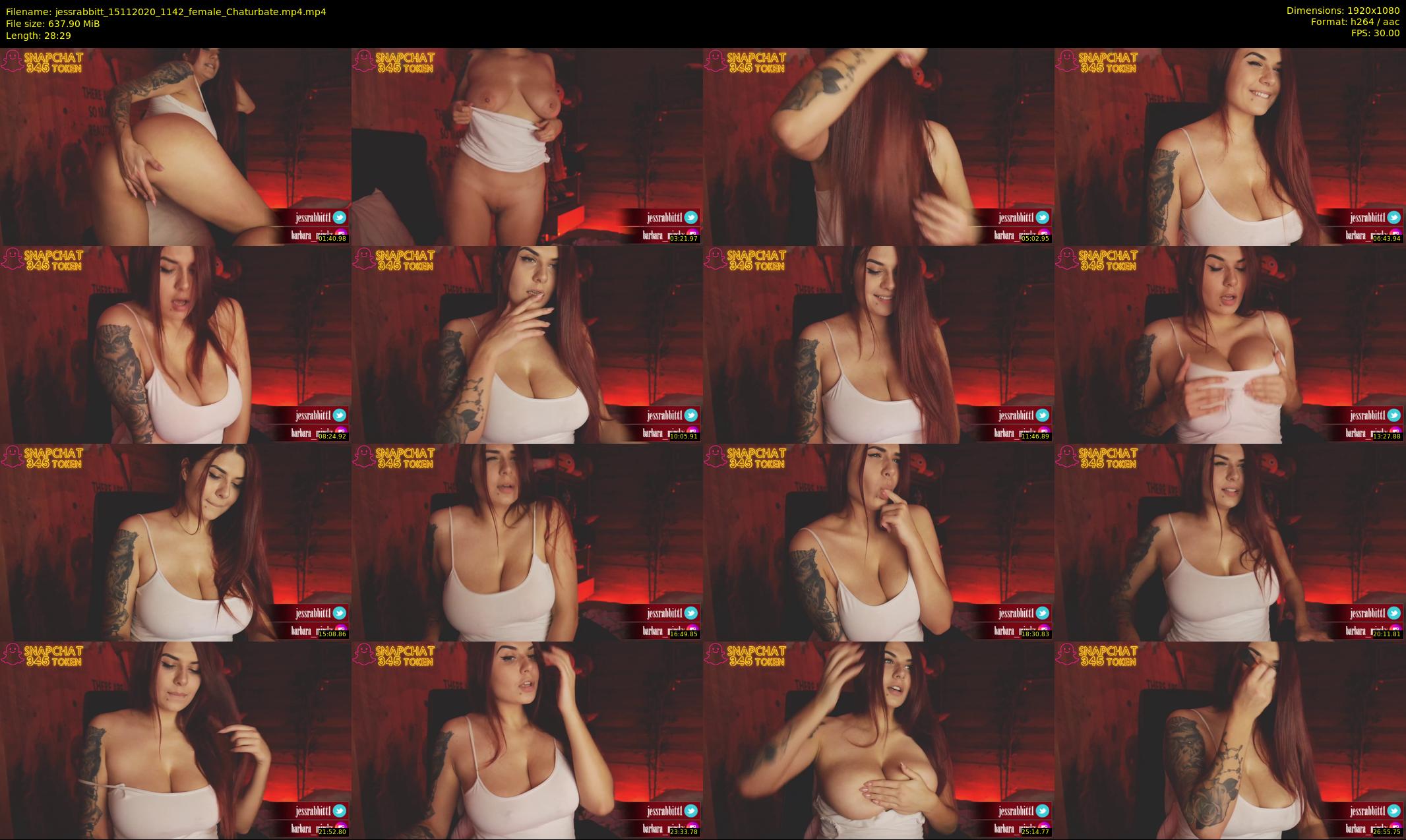 jessrabbitt — 29 minute Chaturbate female cam show recording, 1080p, Nov 15, 2020