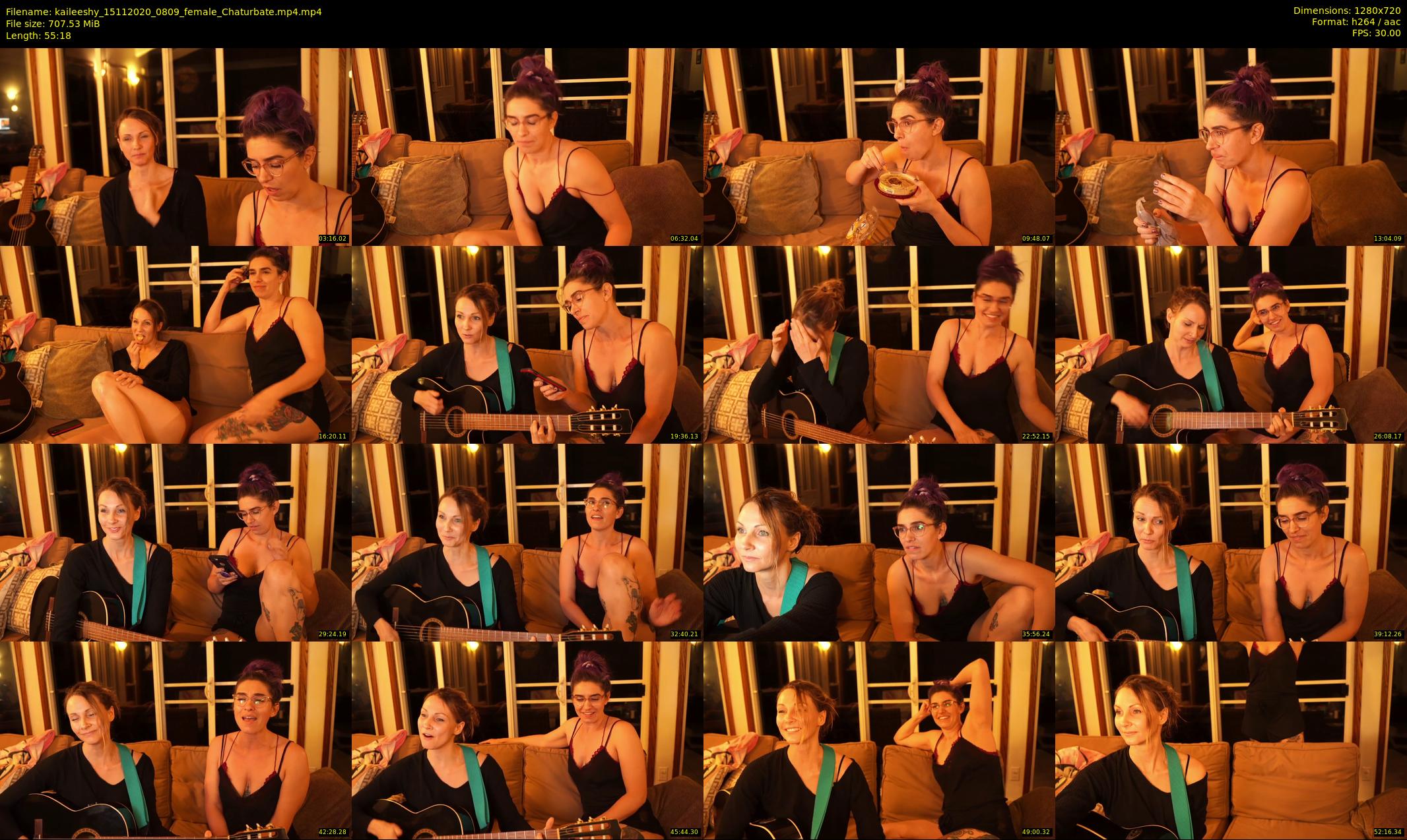 kaileeshy — 56 minute Chaturbate female cam show recording, 720p, Nov 15, 2020