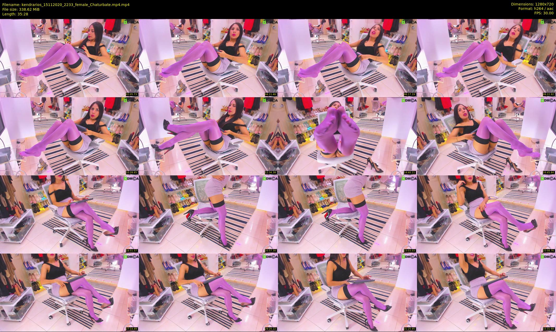 kendrarios — 36 minute Chaturbate female cam show recording, 720p, Nov 15, 2020