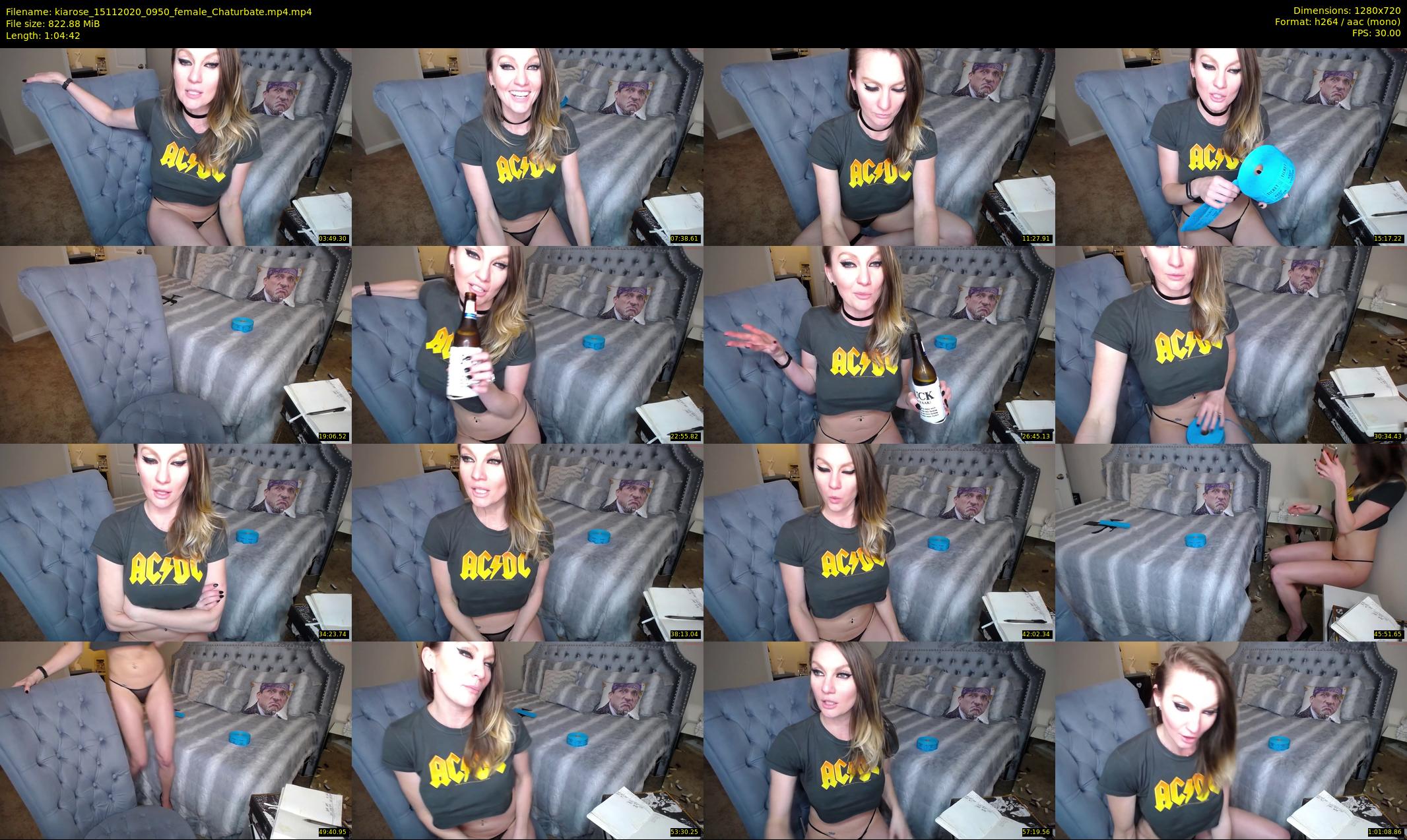 kiarose — 65 minute Chaturbate female cam show recording, 720p, Nov 15, 2020