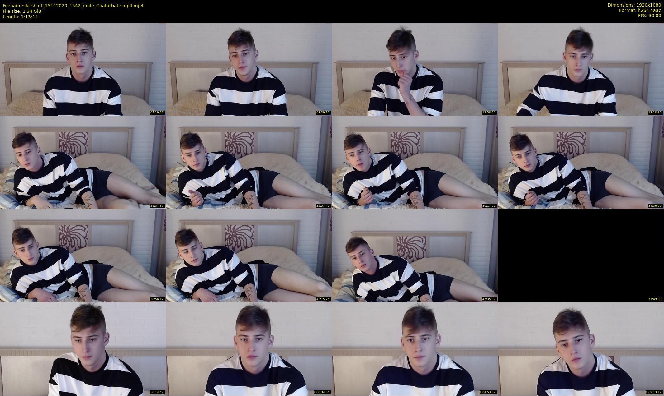 krishort — 74 minute Chaturbate male cam show recording, 1080p, Nov 15, 2020