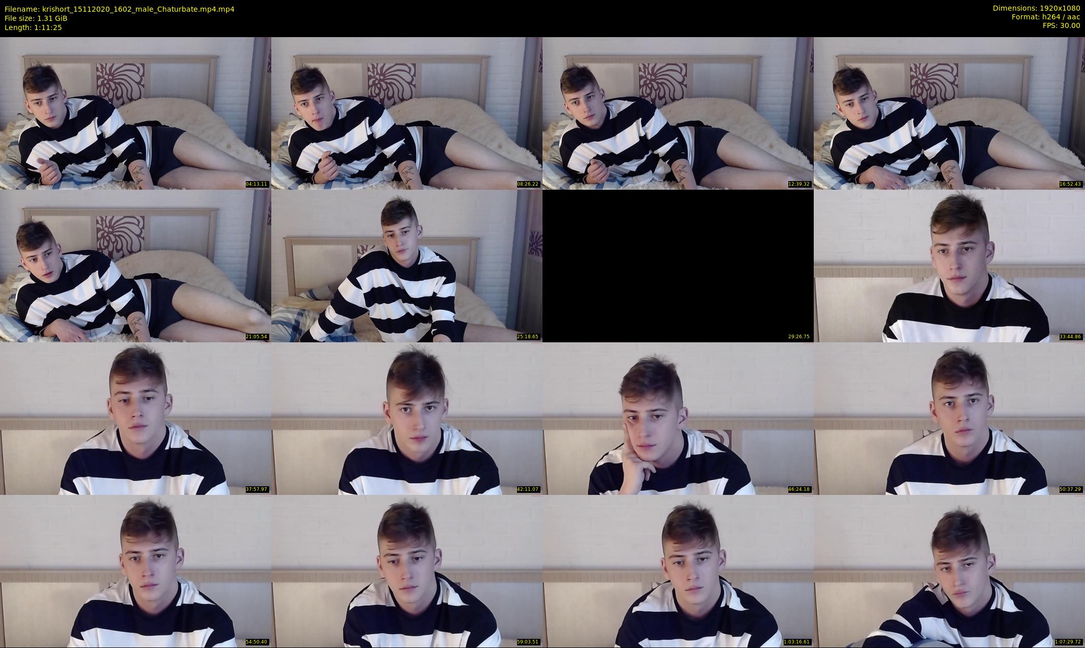 krishort — 72 minute Chaturbate male cam show recording, 1080p, Nov 15, 2020