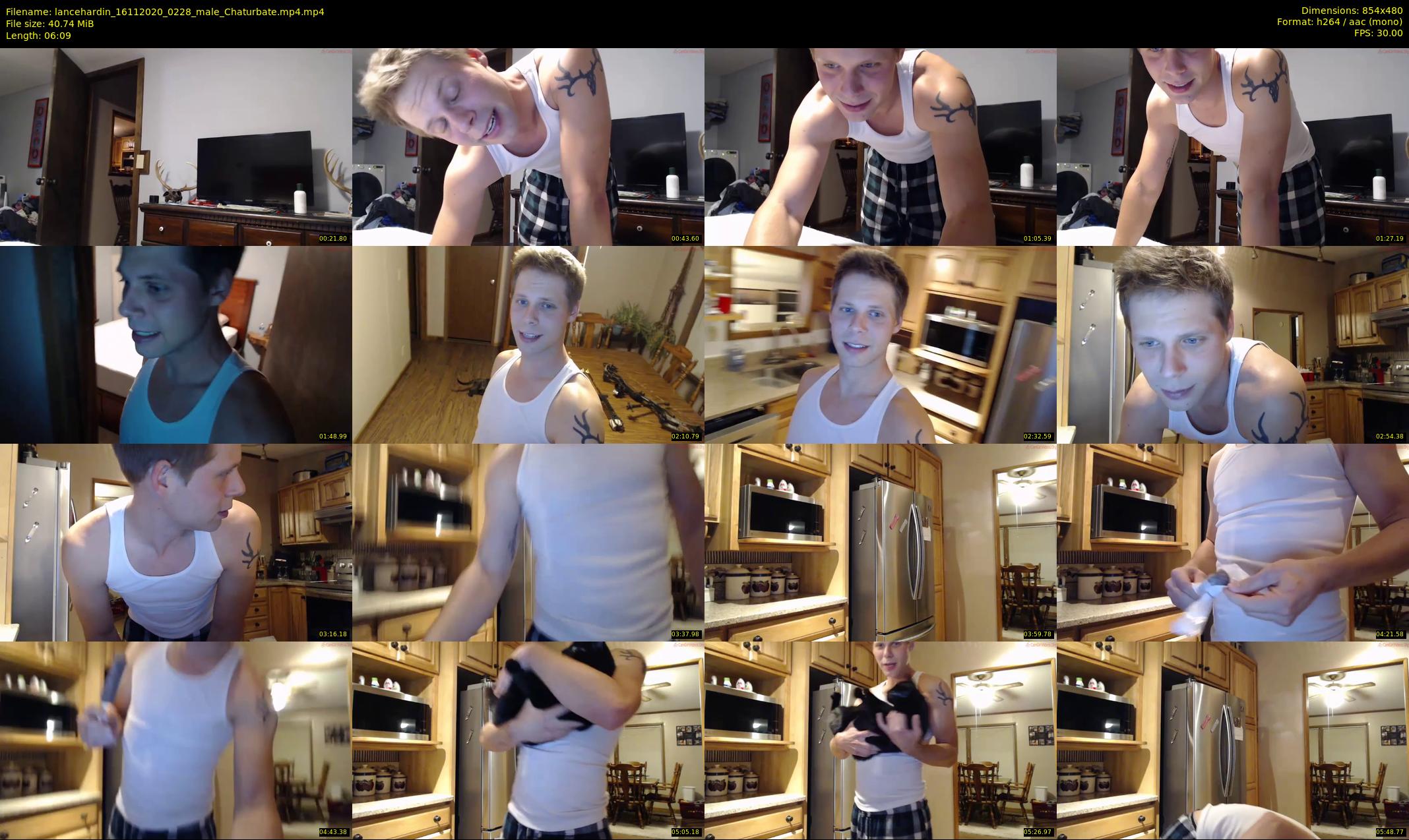 lancehardin — 7 minute Chaturbate male cam show recording, 480p, Nov 16, 2020