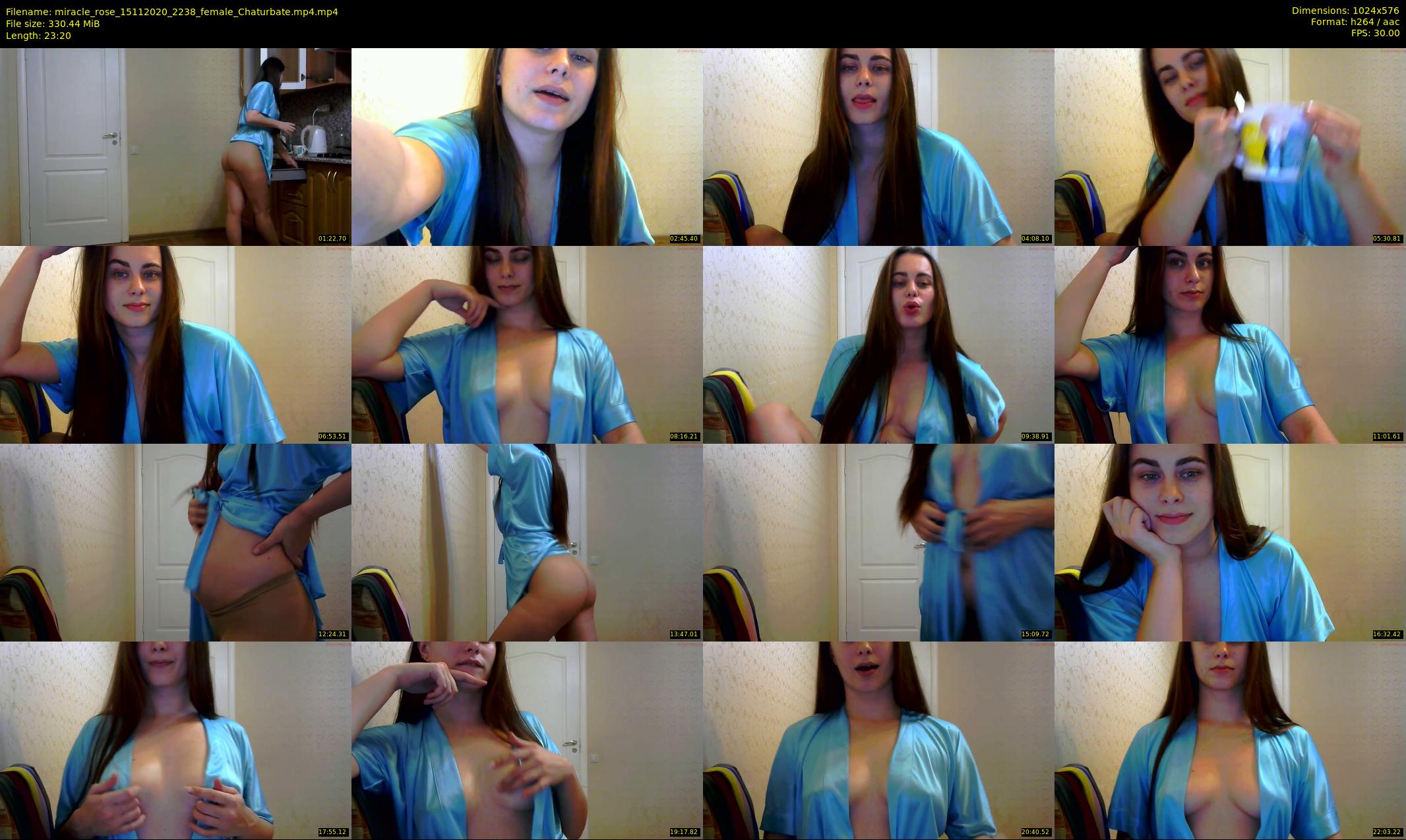 miracle_rose — 24 minute Chaturbate female cam show recording, 480p, Nov 15, 2020