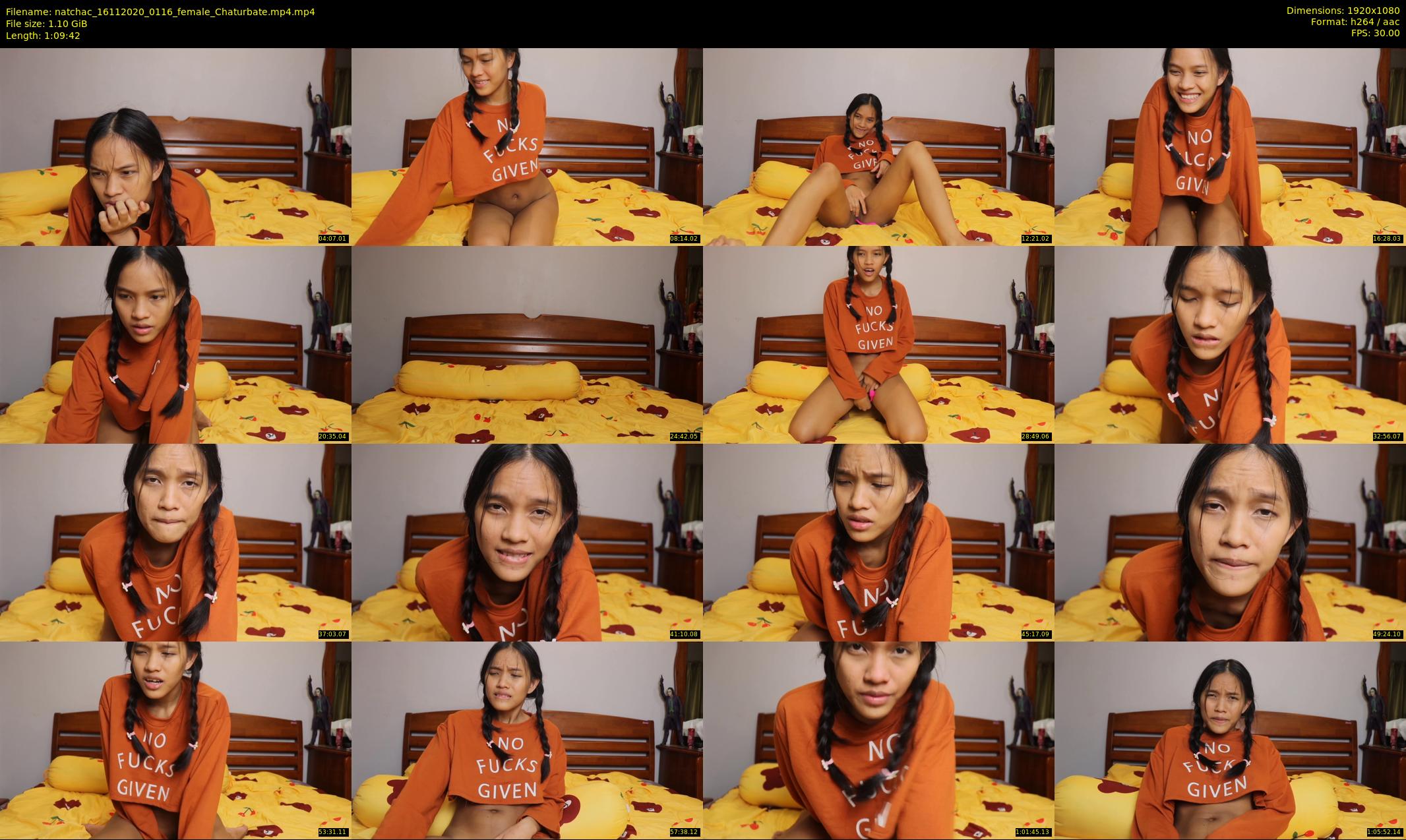natchac — 70 minute Chaturbate female cam show recording, 1080p, Nov 16, 2020