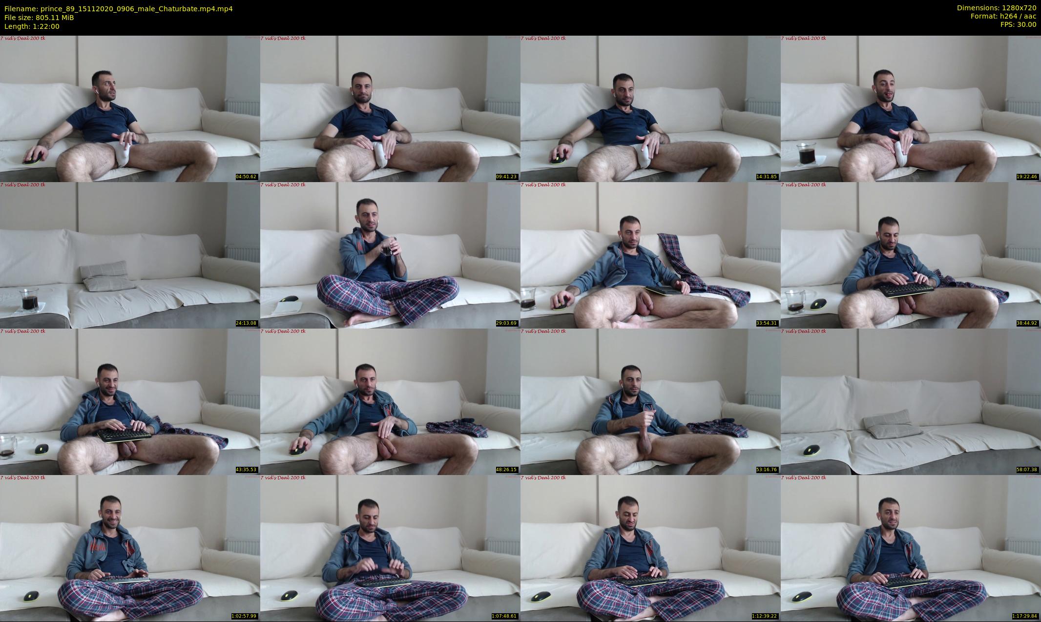 prince_89 — 82 minute Chaturbate male cam show recording, 720p, Nov 15, 2020