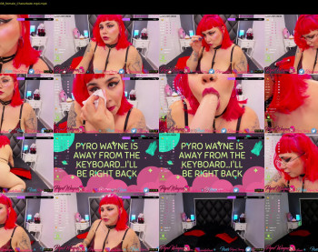 pyrowayne — 25 minute Chaturbate female cam show recording, 720p, Nov 16, 2020