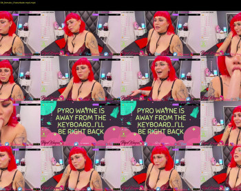 pyrowayne — 59 minute Chaturbate female cam show recording, 720p, Nov 16, 2020