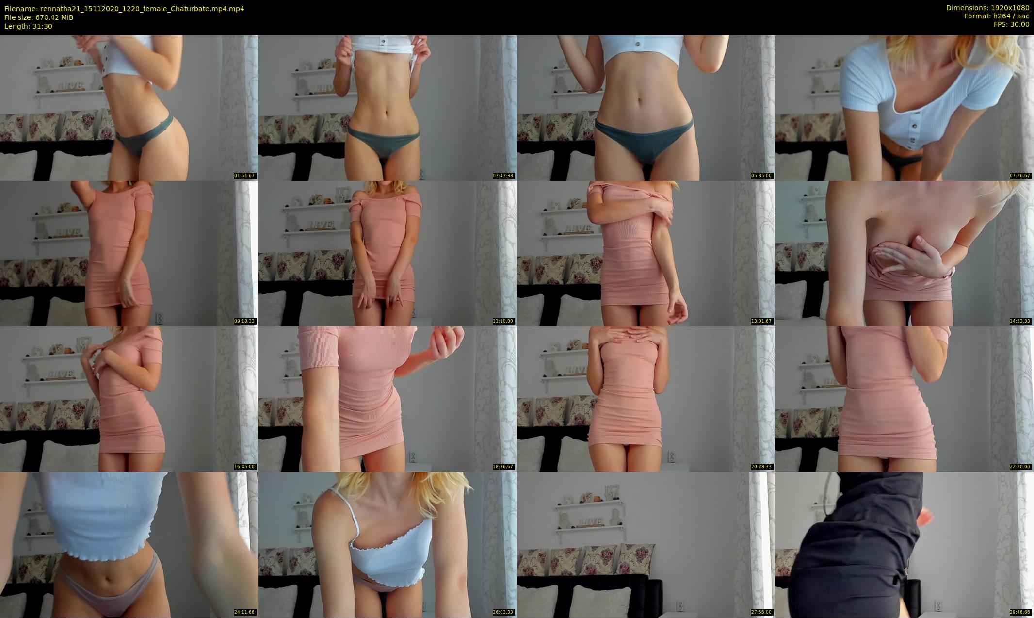 rennatha21 — 32 minute Chaturbate female cam show recording, 1080p, Nov 15, 2020