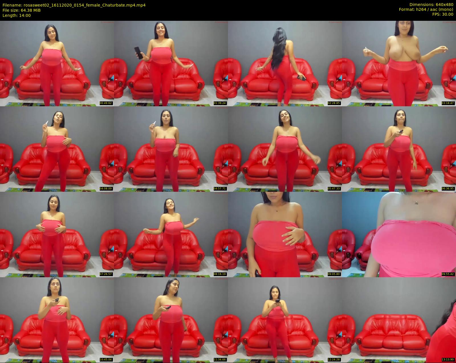 rosasweet02 — 14 minute Chaturbate female cam show recording, 480p, Nov 16, 2020