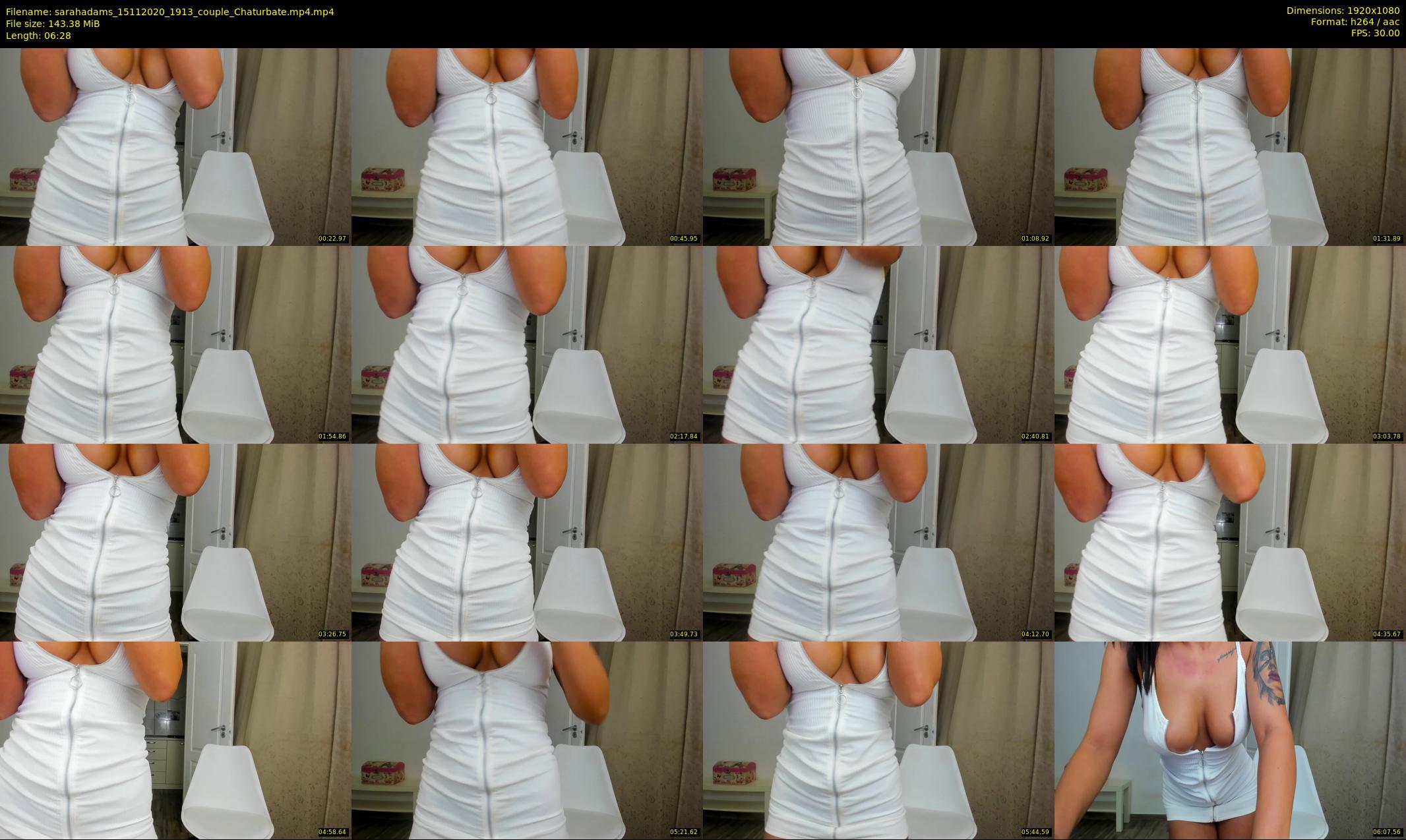 sarahadams — 7 minute Chaturbate female cam show recording, 1080p, Nov 15, 2020