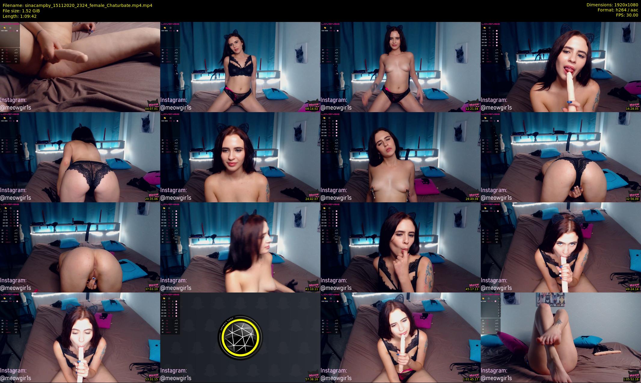 sinacampby — 70 minute Chaturbate couple cam show recording, 1080p, Nov 15, 2020