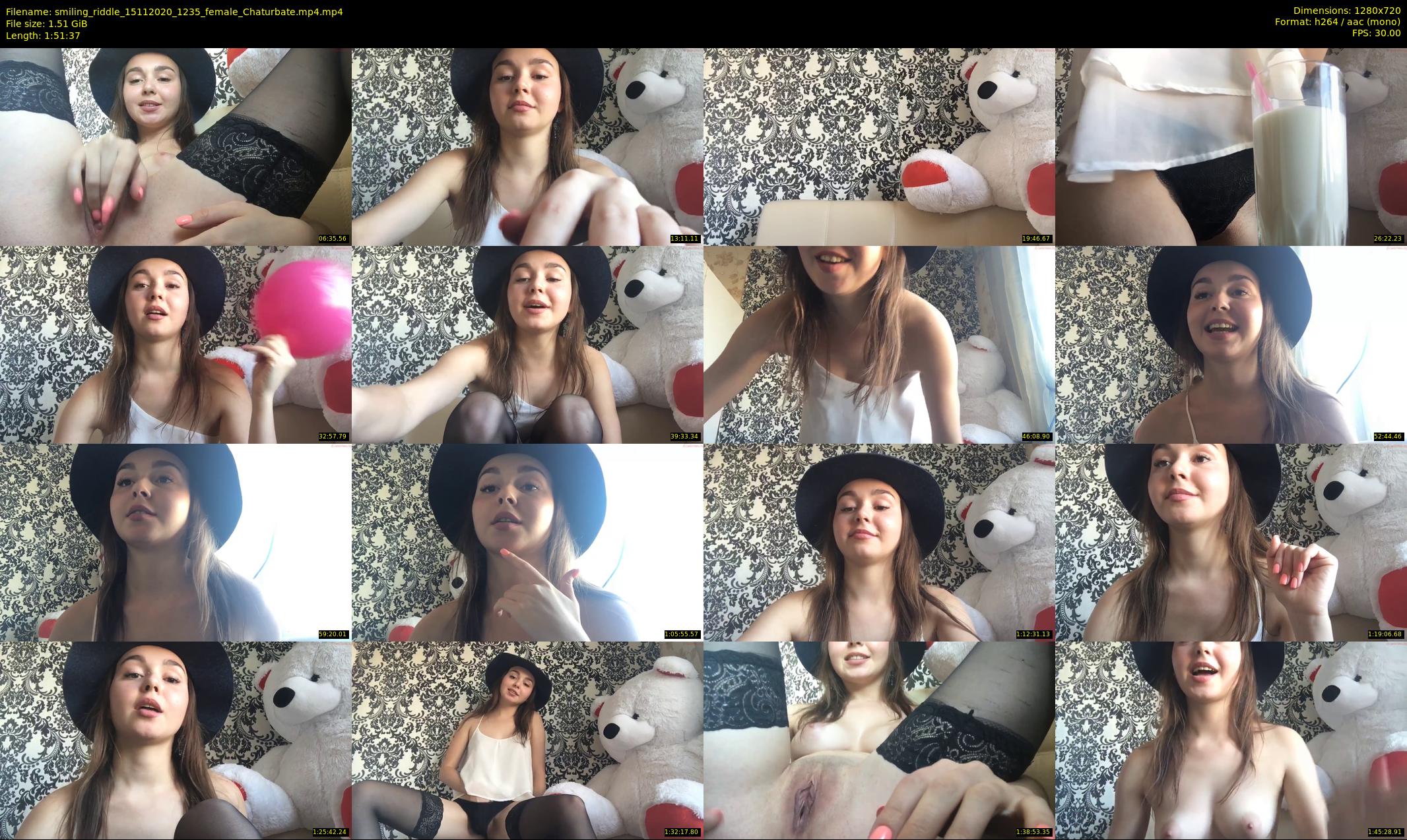 smiling_riddle — 112 minute Chaturbate female cam show recording, 720p, Nov 15, 2020