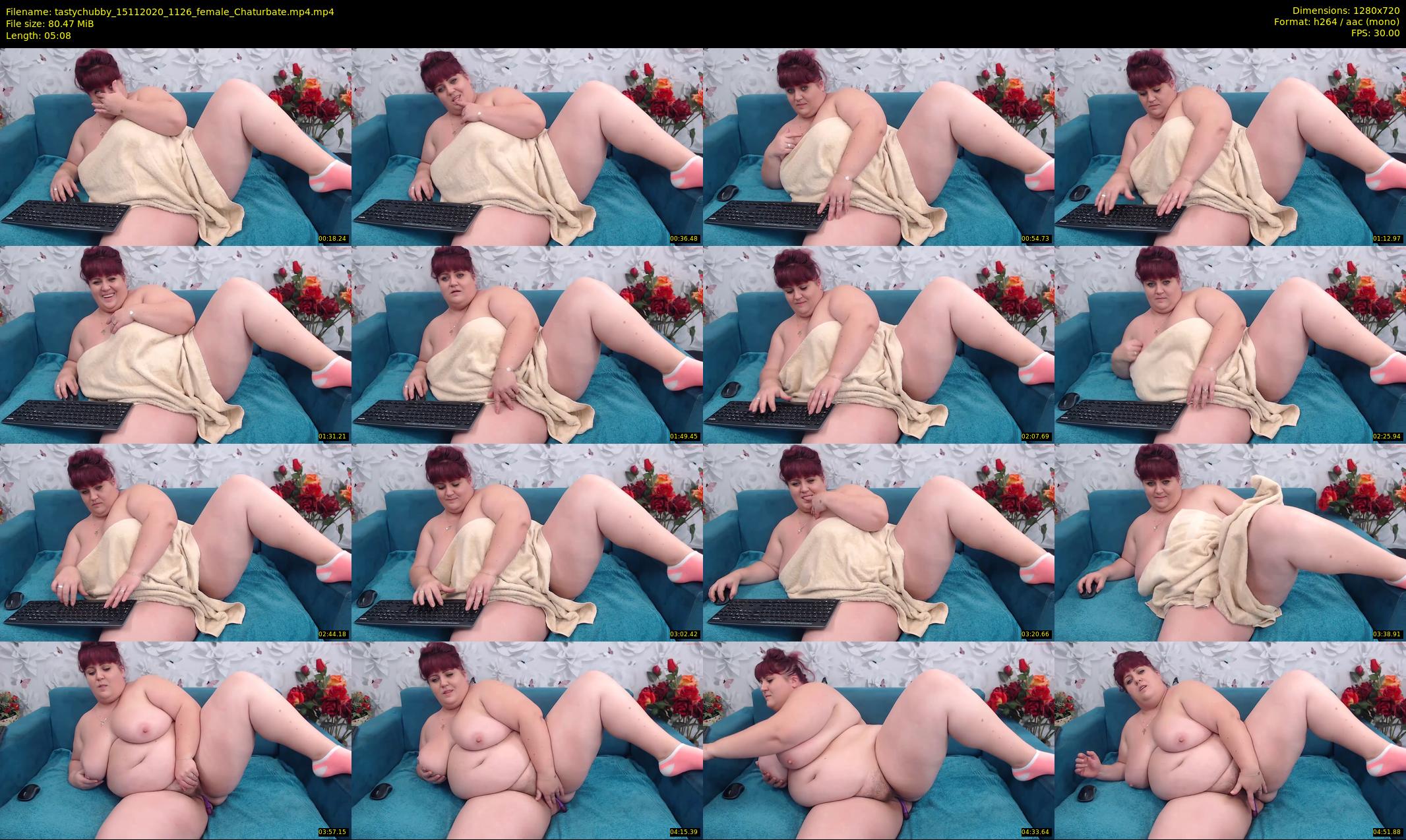 tastychubby — 6 minute Chaturbate female cam show recording, 720p, Nov 15, 2020