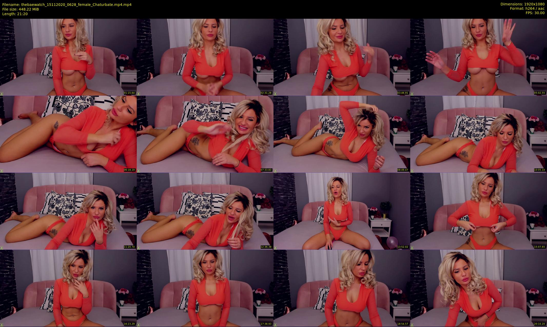 thebaewatch — 22 minute Chaturbate female cam show recording, 1080p, Nov 15, 2020