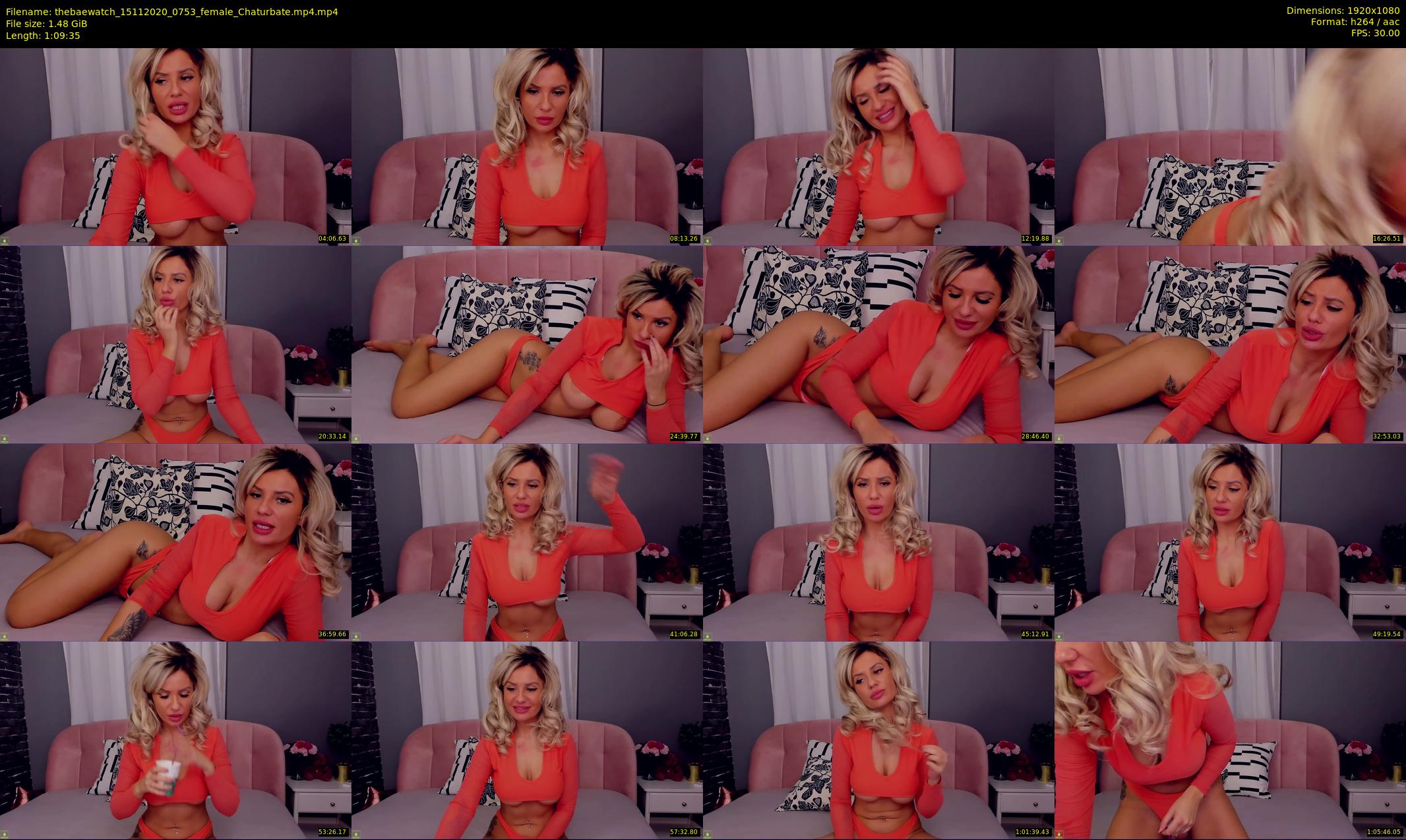 thebaewatch — 70 minute Chaturbate female cam show recording, 1080p, Nov 15, 2020