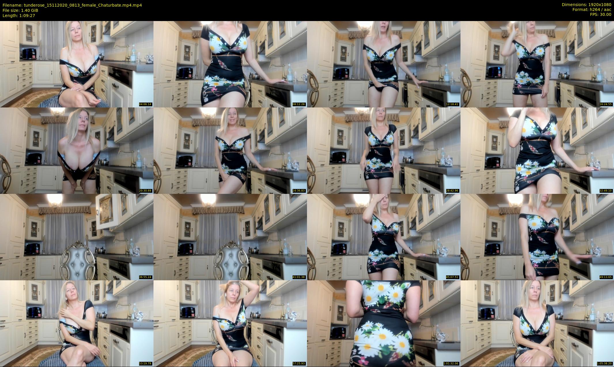 tunderose — 70 minute Chaturbate female cam show recording, 1080p, Nov 15, 2020