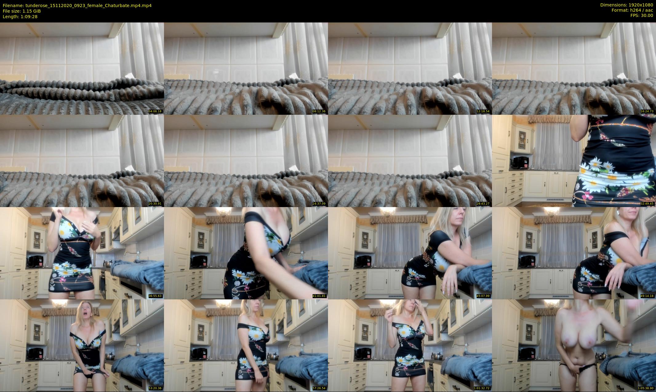 tunderose — 70 minute Chaturbate female cam show recording, 1080p, Nov 15, 2020