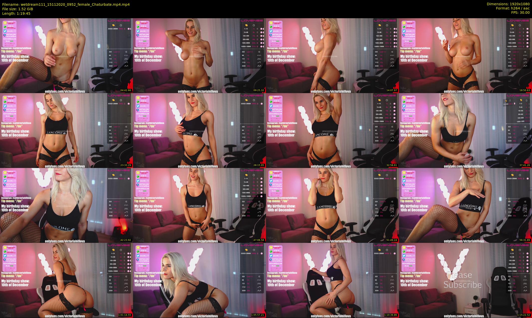wetdream111 — 80 minute Chaturbate couple cam show recording, 1080p, Nov 15, 2020