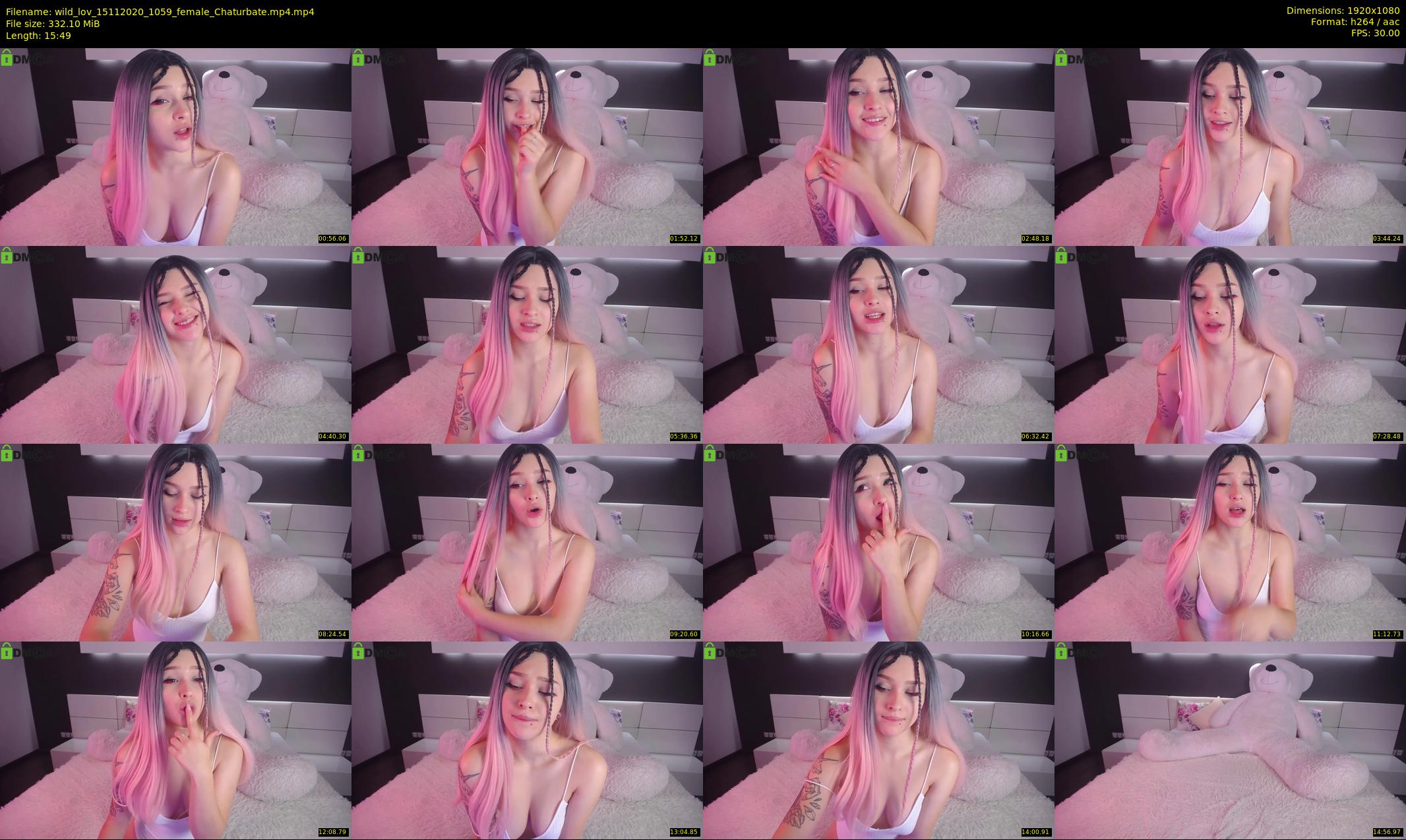 wild_lov — 16 minute Chaturbate female cam show recording, 1080p, Nov 15, 2020