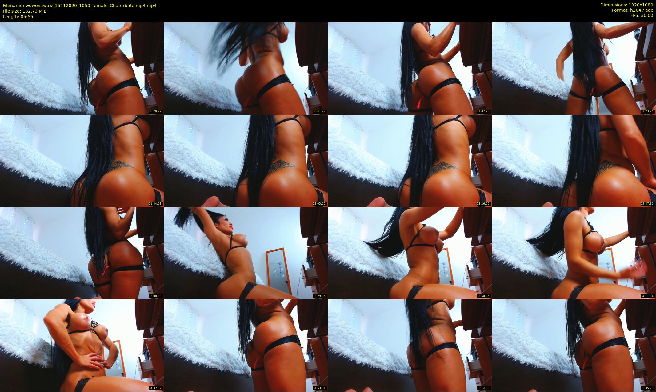 wowevawow — 6 minute Chaturbate female cam show recording, 1080p, Nov 15, 2020