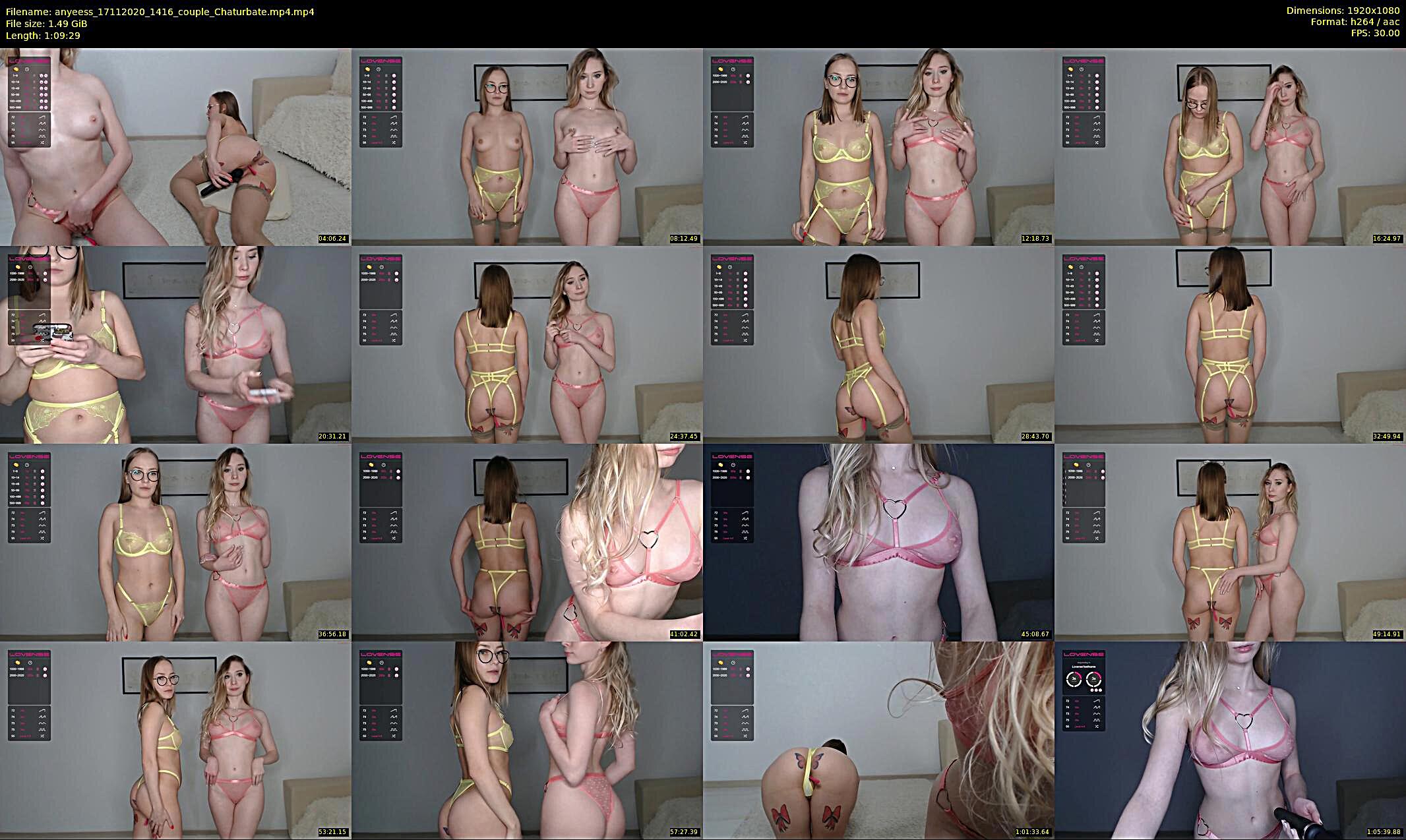 anyeess — 70 minute Chaturbate female cam show recording, 1080p, Nov 17, 2020