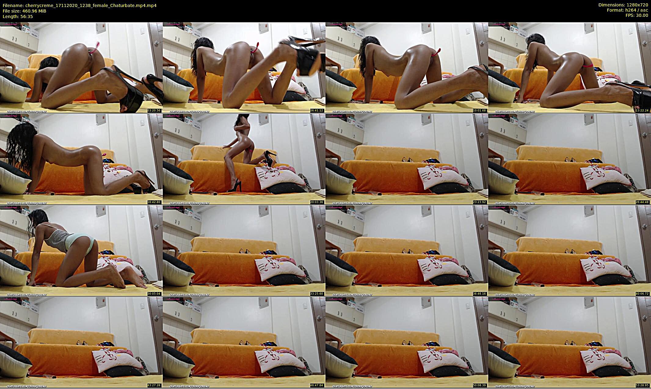 cherrycreme — 57 minute Chaturbate female cam show recording, 720p, Nov 17, 2020