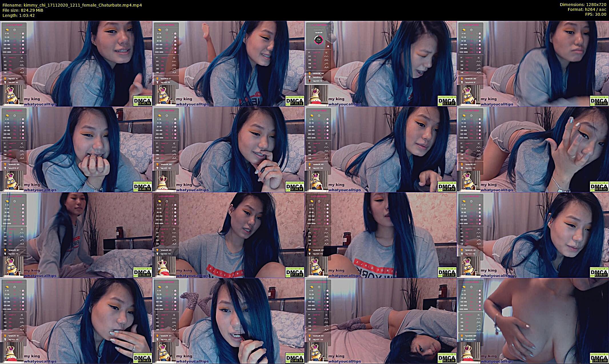 kimmy_chi — 43 minute Chaturbate female cam show recording, 720p, Nov 17, 2020