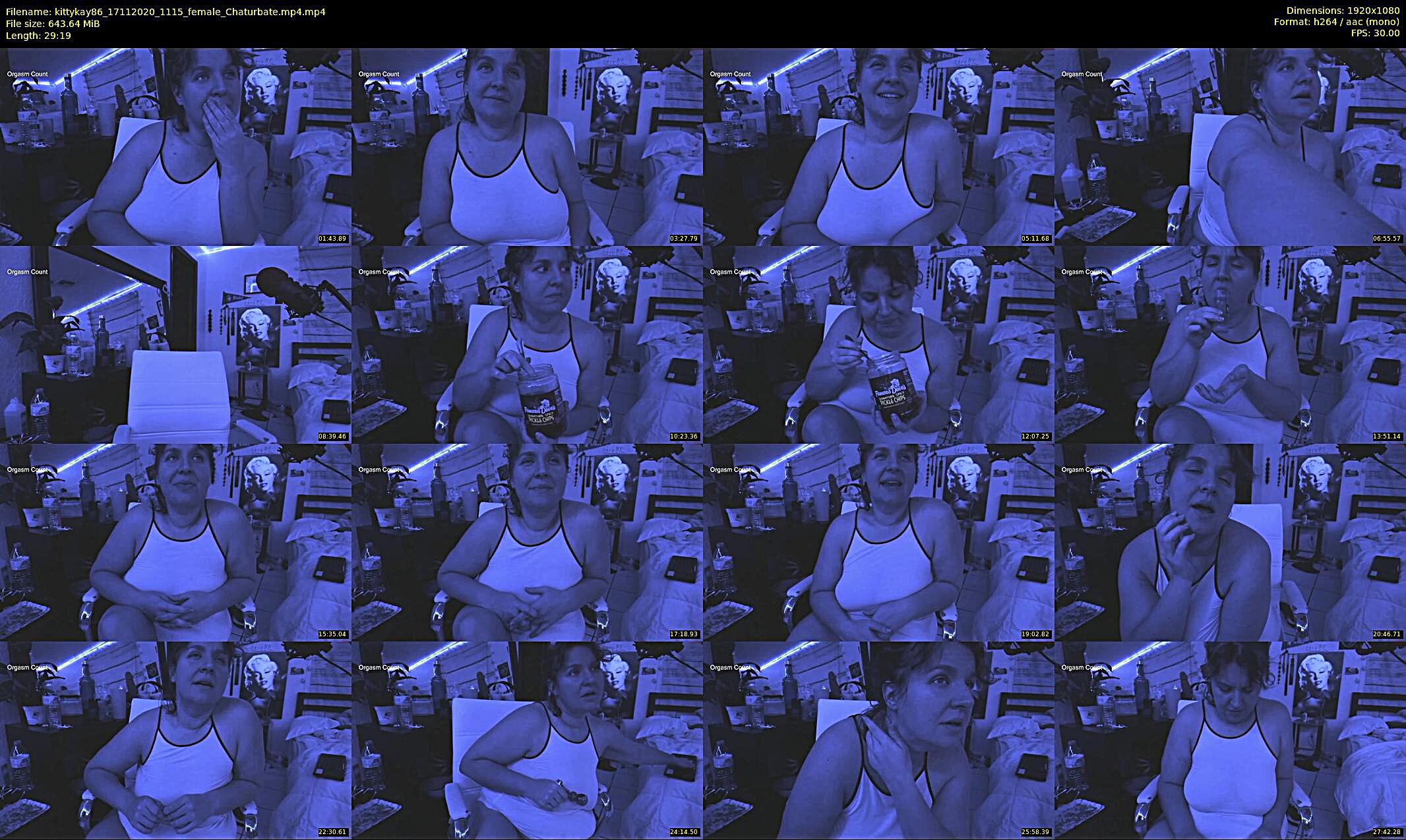 kittykay86 — 30 minute Chaturbate female cam show recording, 1080p, Nov 17, 2020