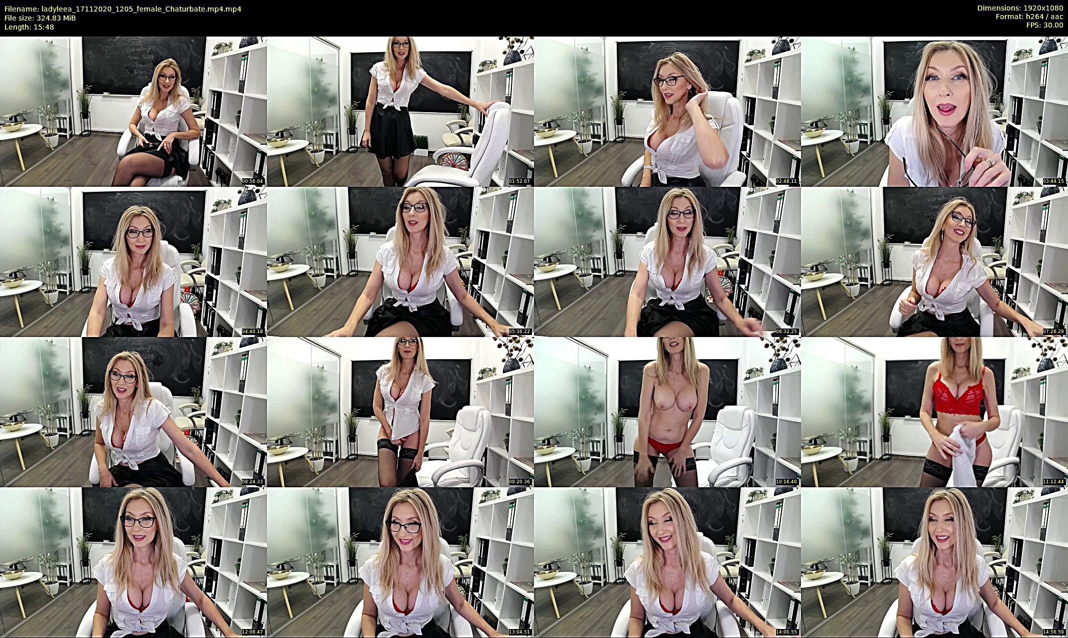 ladyleea — 7 minute Chaturbate female cam show recording, 1080p, Nov 17, 2020