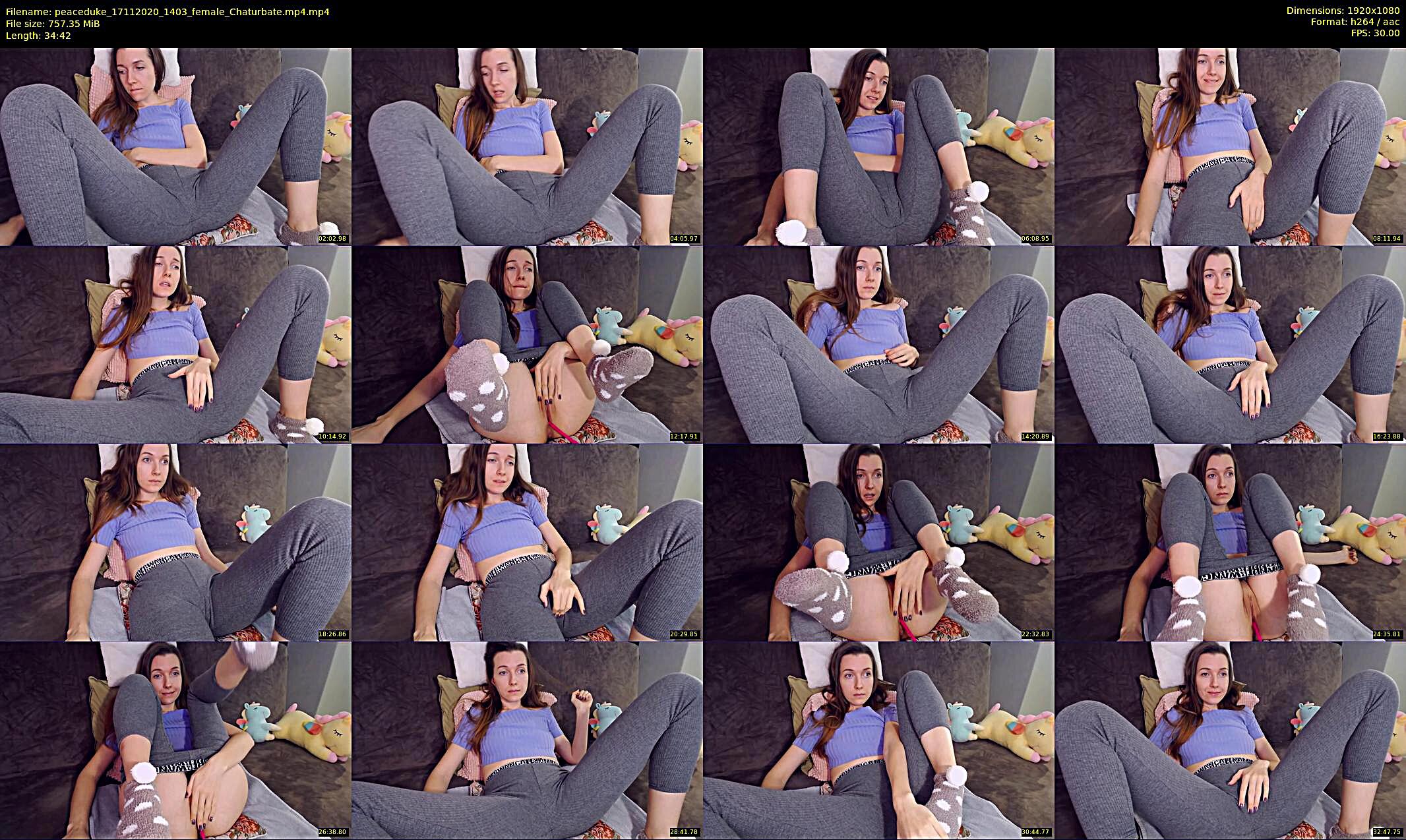 peaceduke — 35 minute Chaturbate female cam show recording, 1080p, Nov 17, 2020