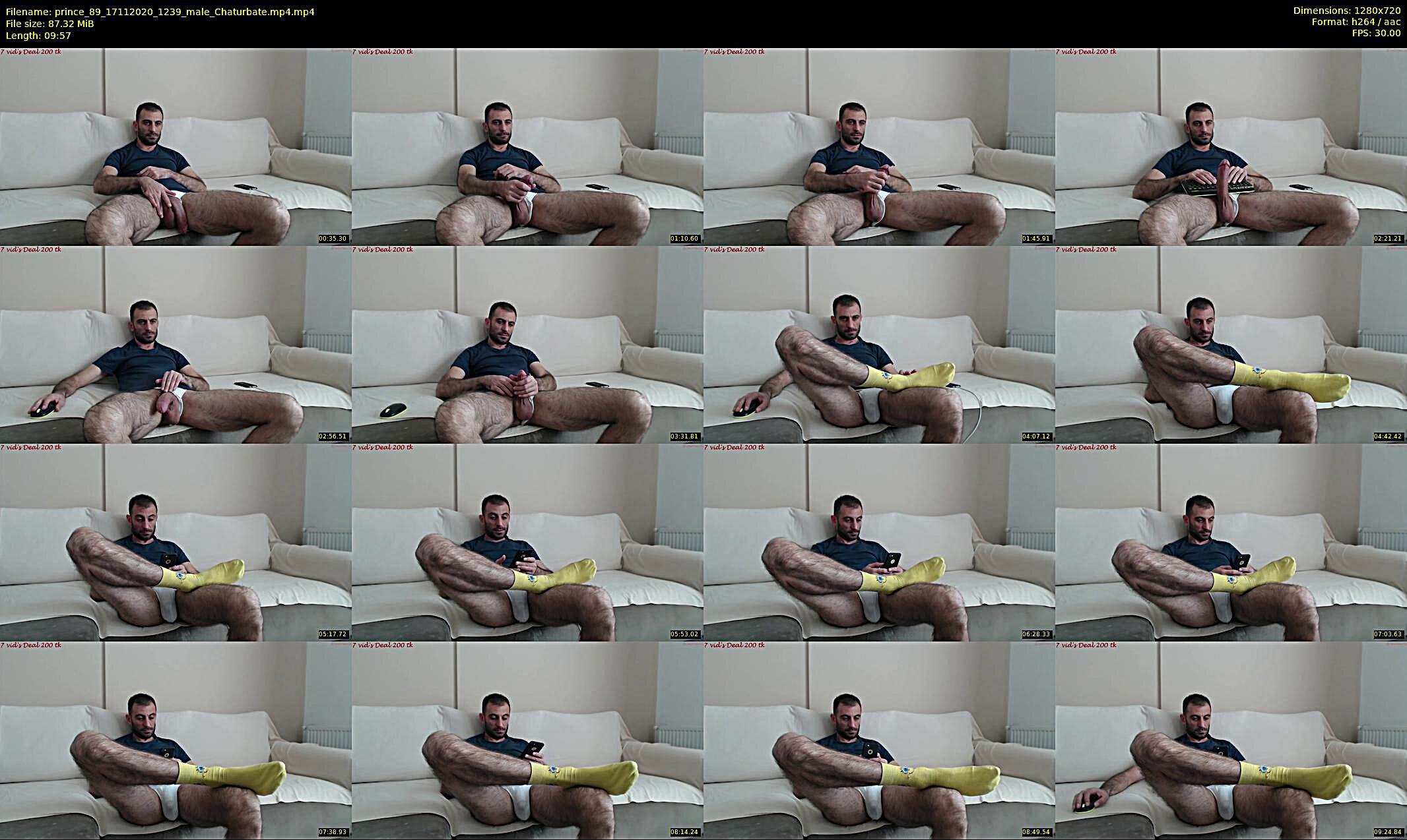 prince_89 — 10 minute Chaturbate male cam show recording, 720p, Nov 17, 2020