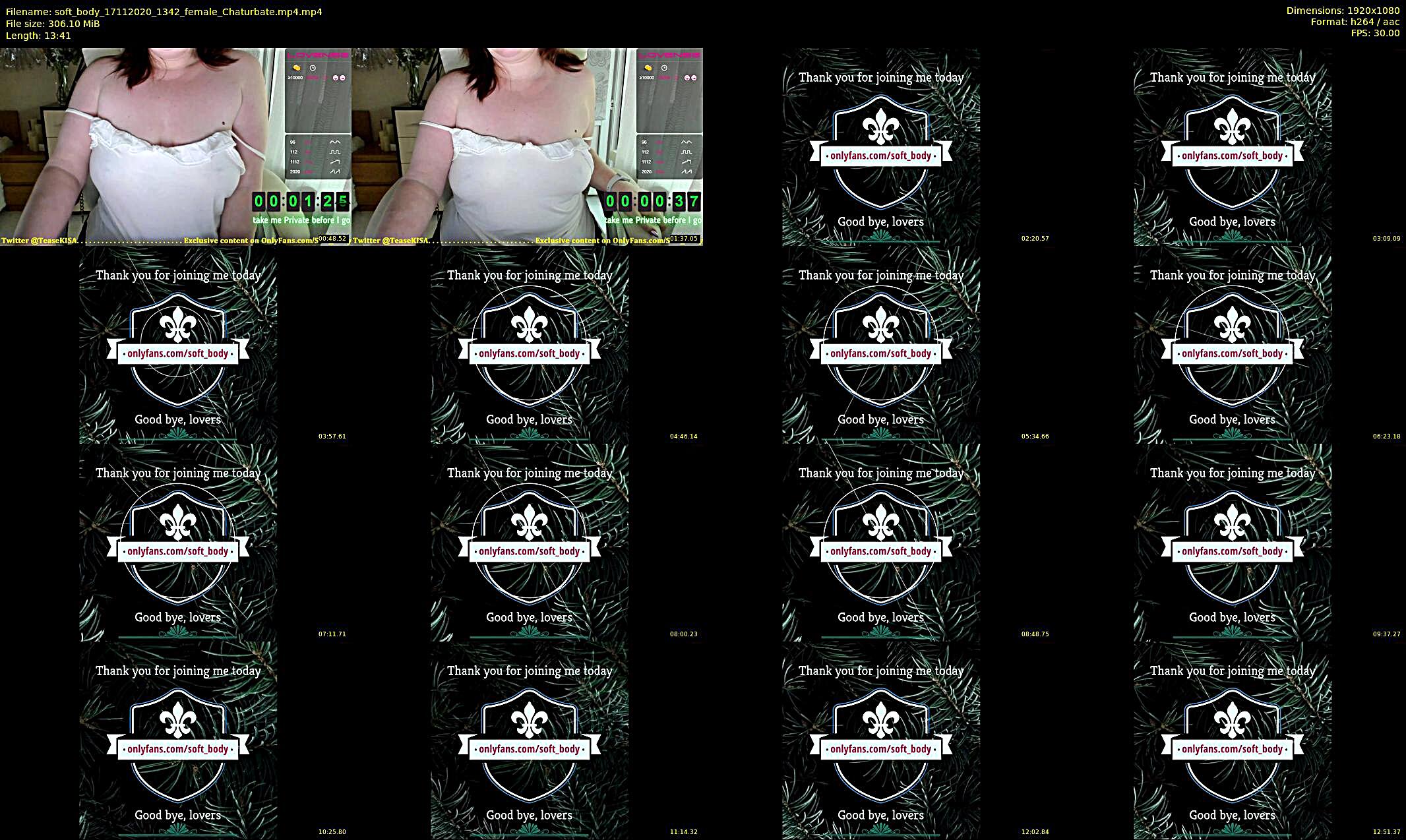 soft_body — 14 minute Chaturbate female cam show recording, 1080p, Nov 17, 2020