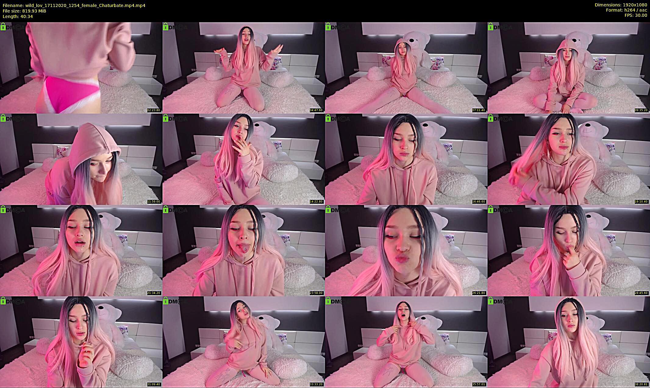 wild_lov — 41 minute Chaturbate female cam show recording, 1080p, Nov 17, 2020