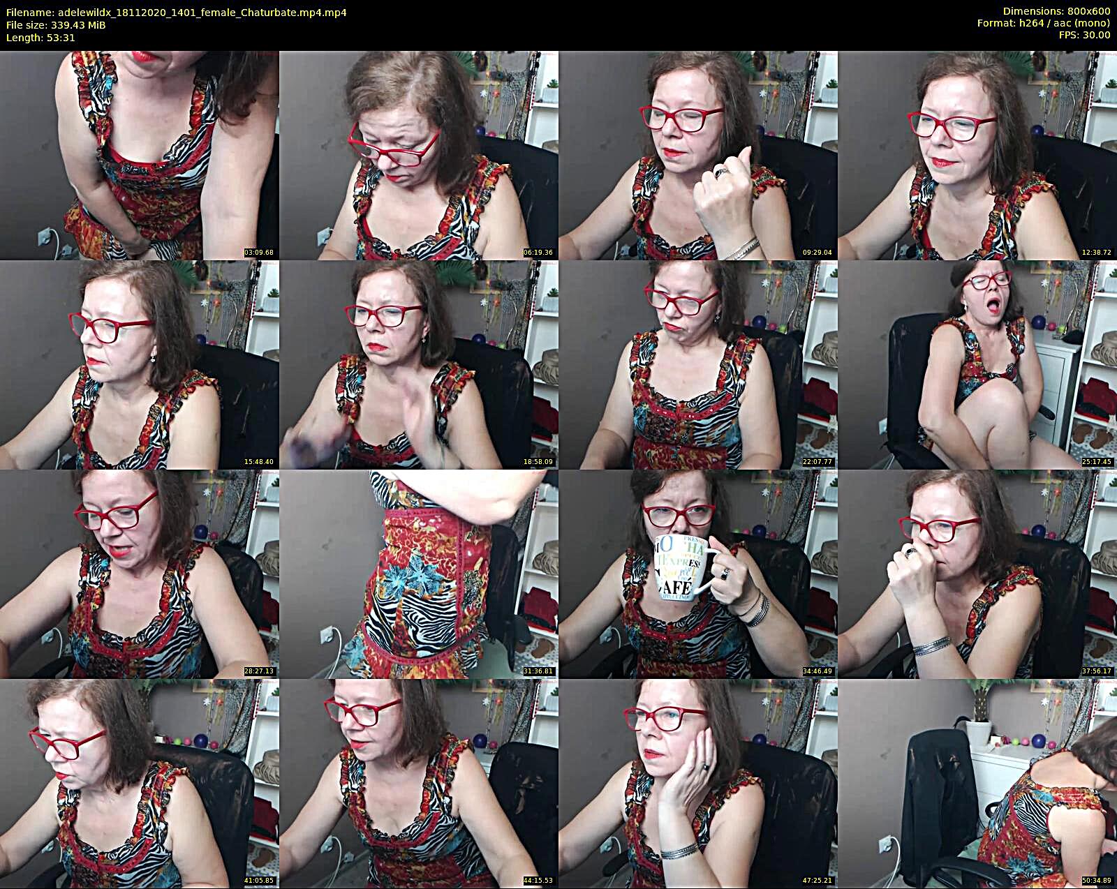 adelewildx — 54 minute Chaturbate female cam show recording, 480p, Nov 18, 2020