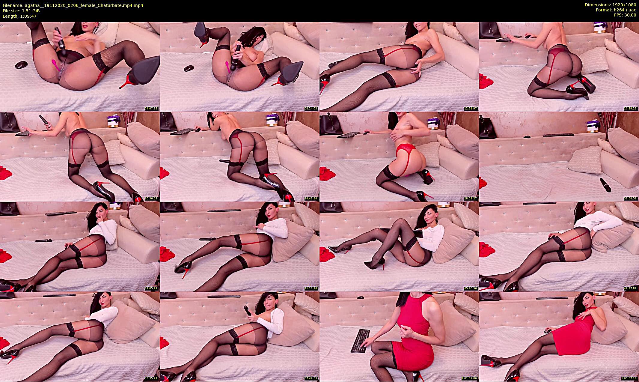 agatha_ — 70 minute Chaturbate female cam show recording, 1080p, Nov 19, 2020