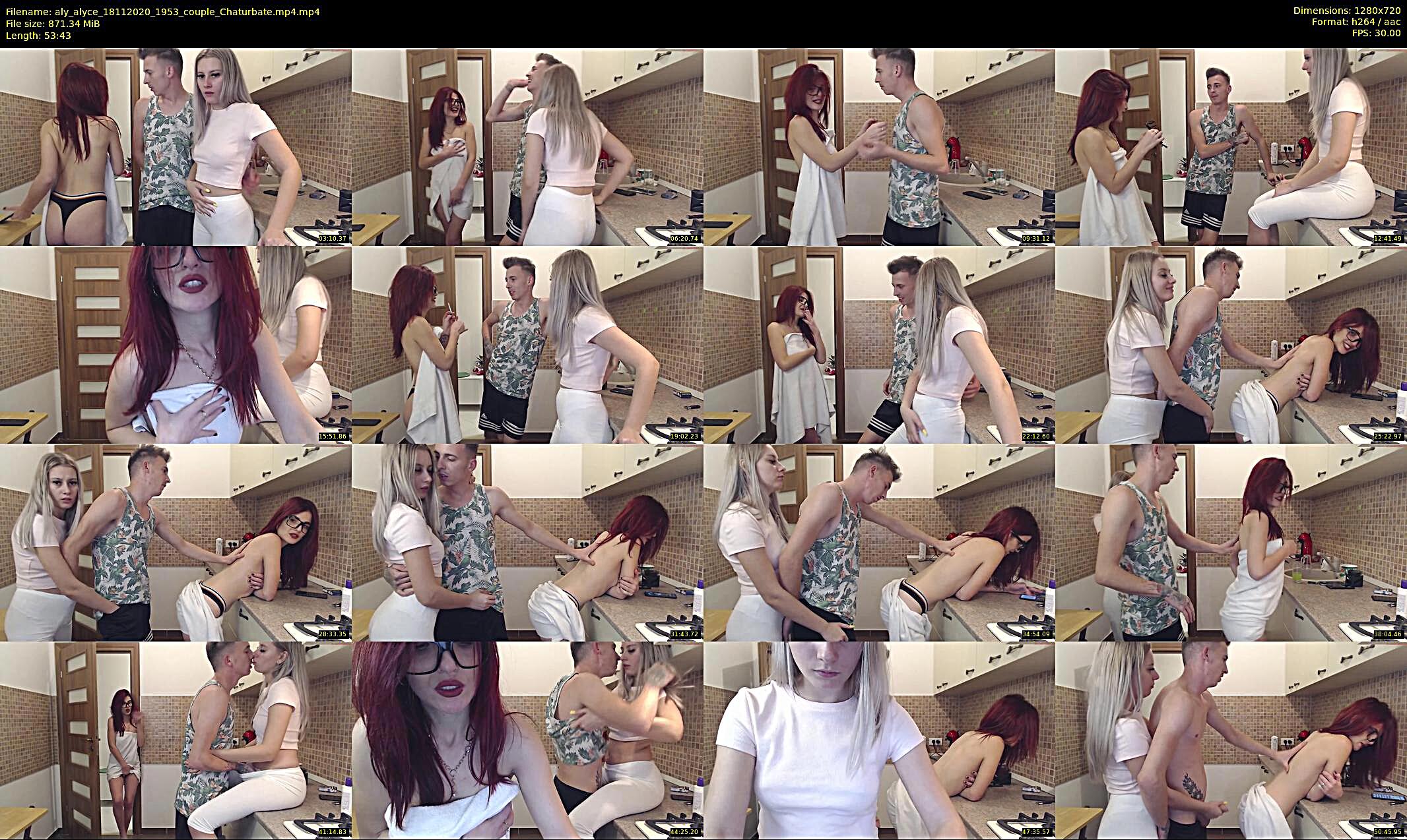 aly_alyce — 54 minute Chaturbate female cam show recording, 720p, Nov 18, 2020