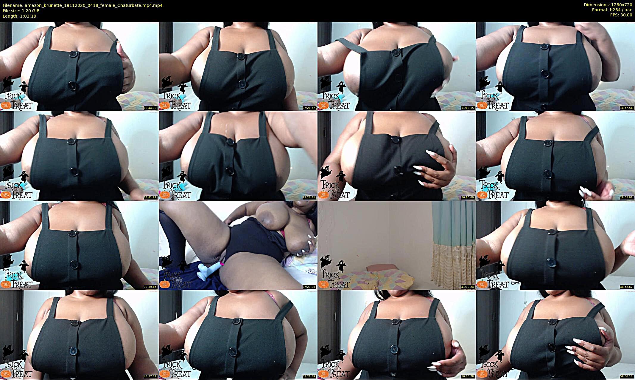amazon_brunette — 4 minute Chaturbate female cam show recording, 720p, Nov 19, 2020