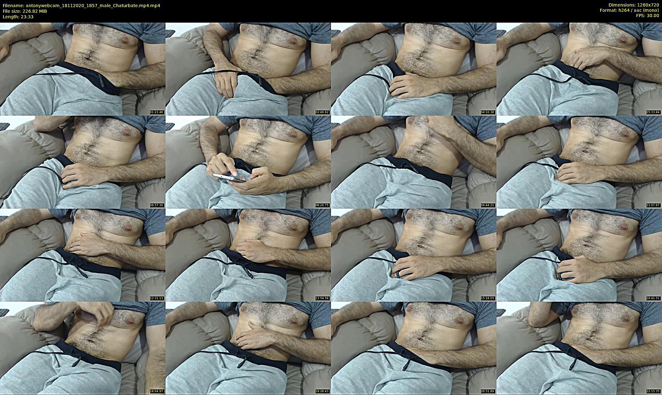 antonywebcam — 24 minute Chaturbate male cam show recording, 720p, Nov 18, 2020