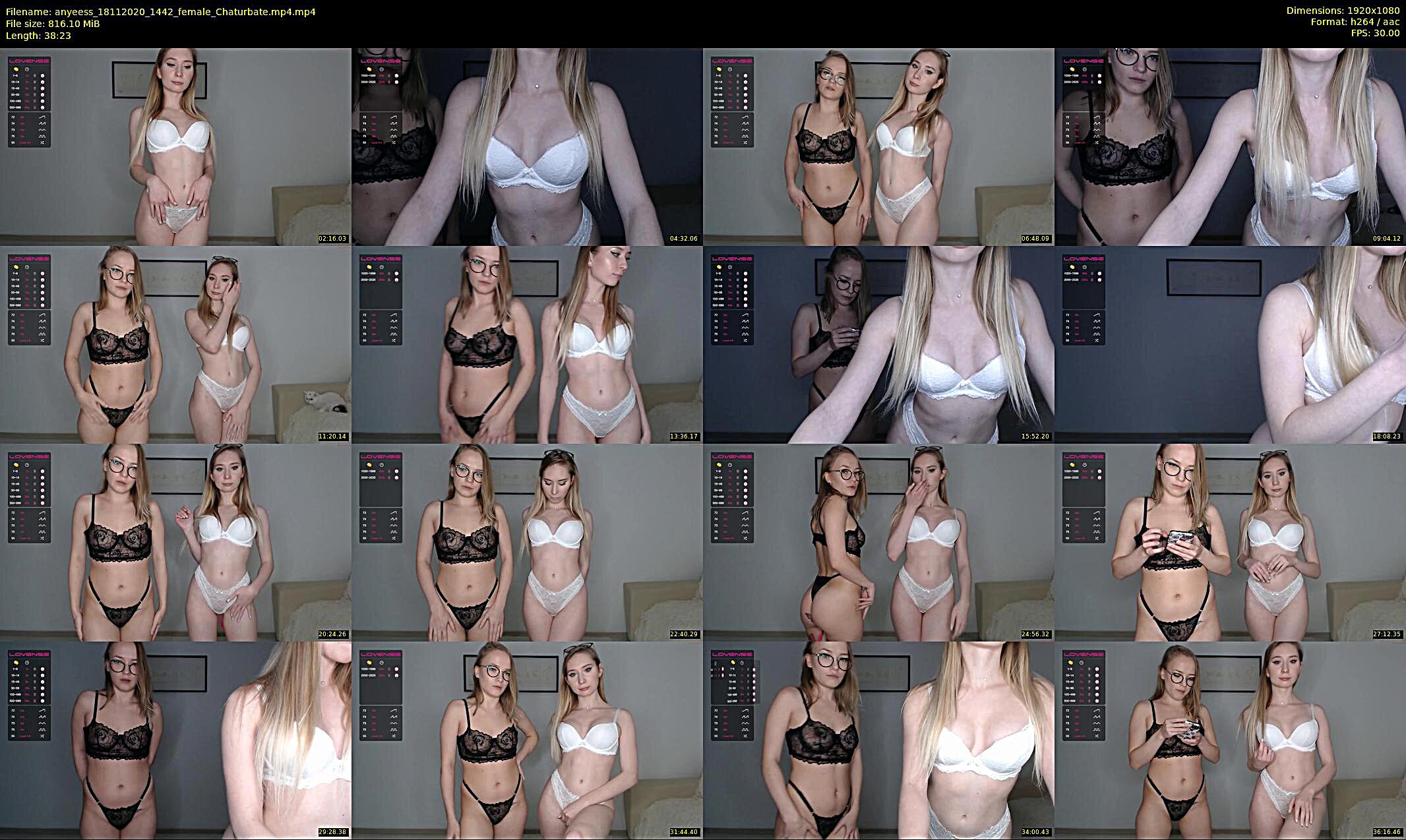 anyeess — 39 minute Chaturbate female cam show recording, 1080p, Nov 18, 2020